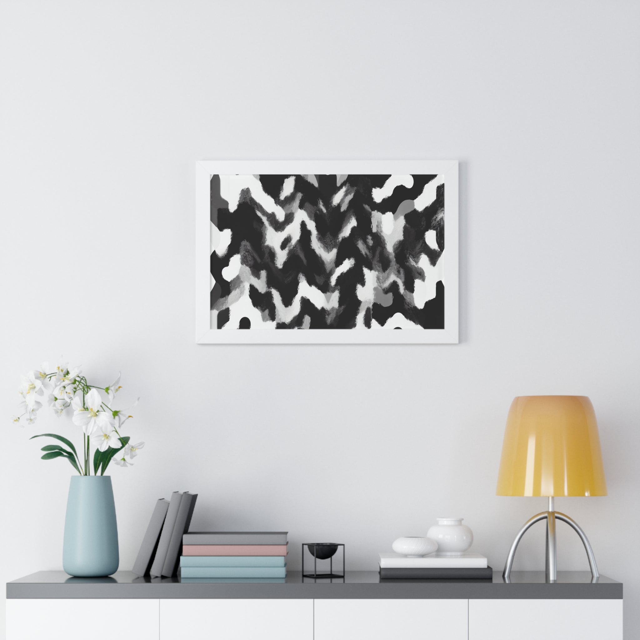 Rhythmic Duality | Framed Print