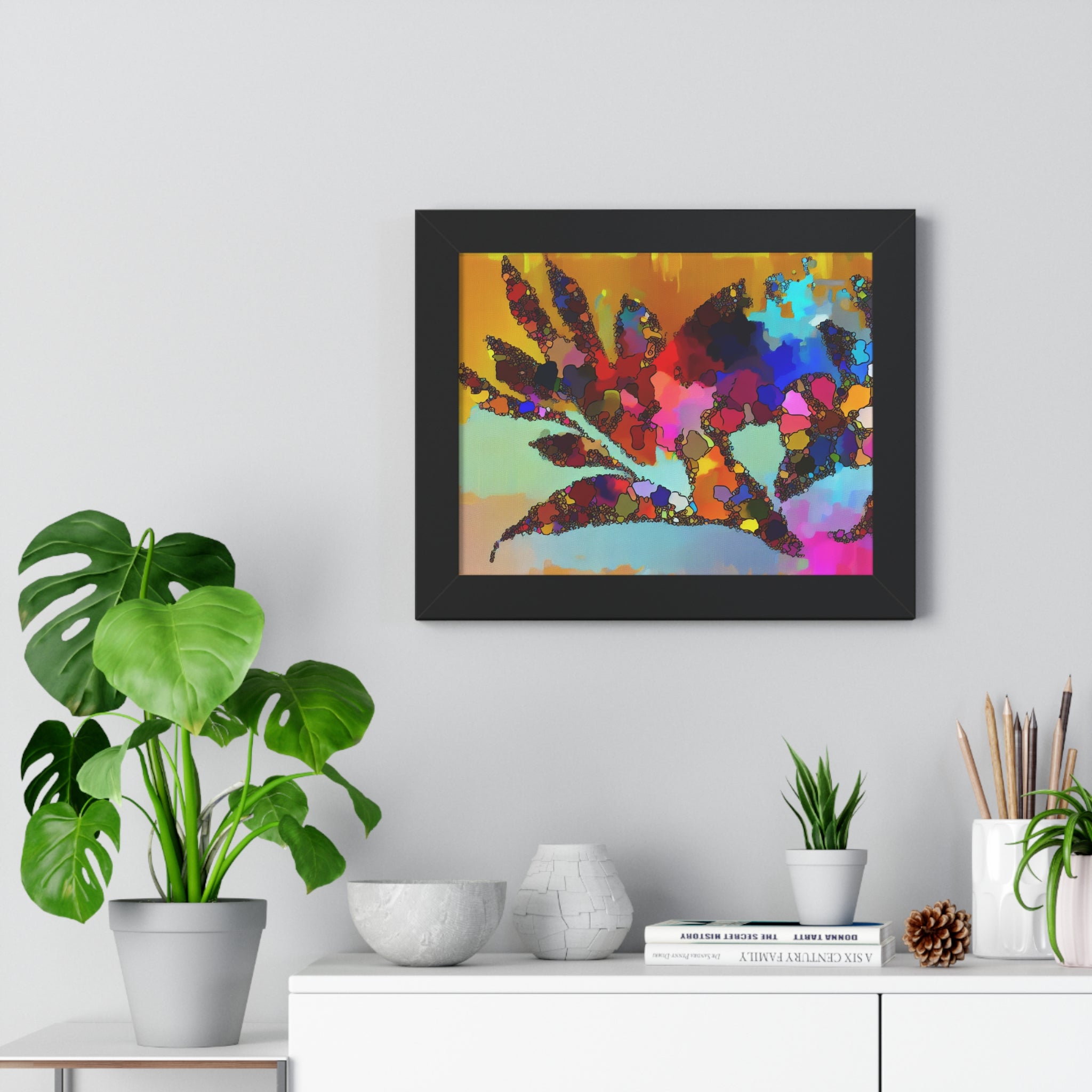 Botanical Rhythm and Flow | Framed Print