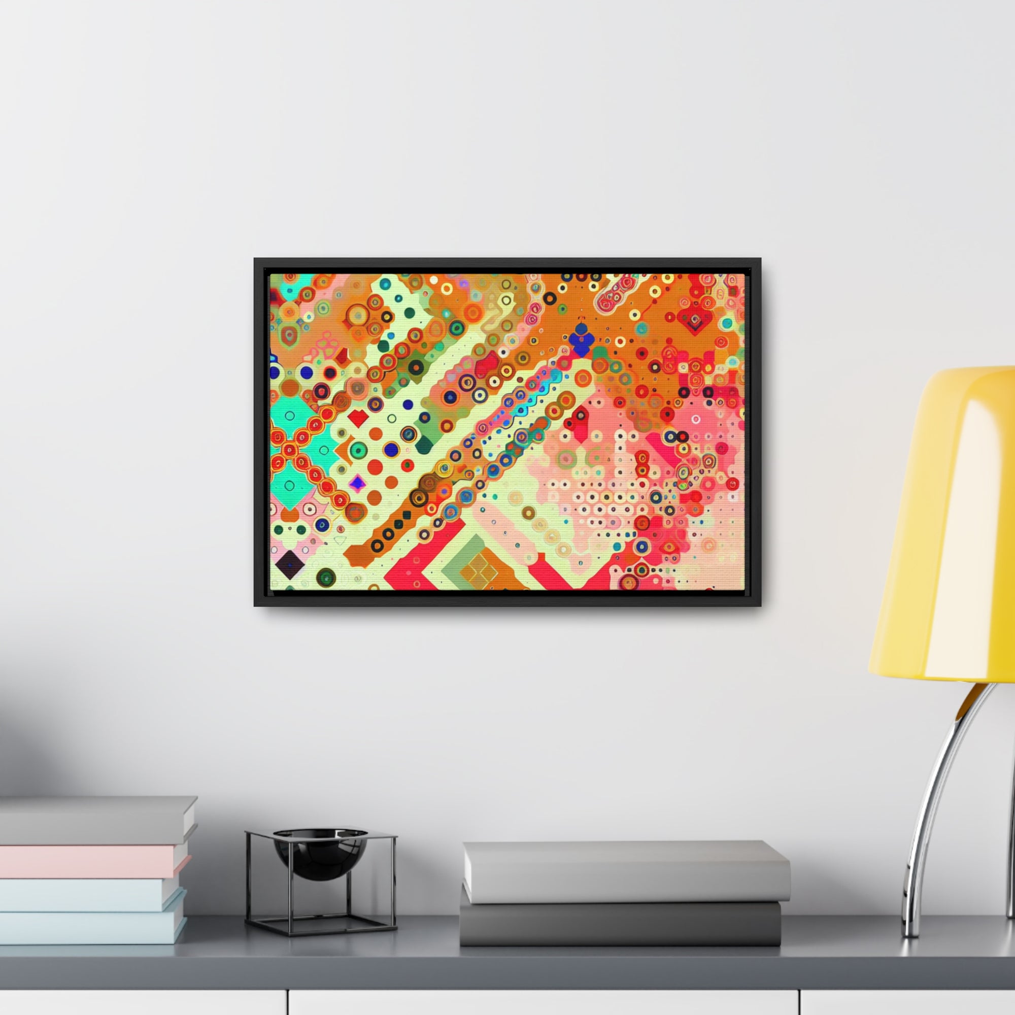 Elysian Whirlwind Dance | Framed Canvas