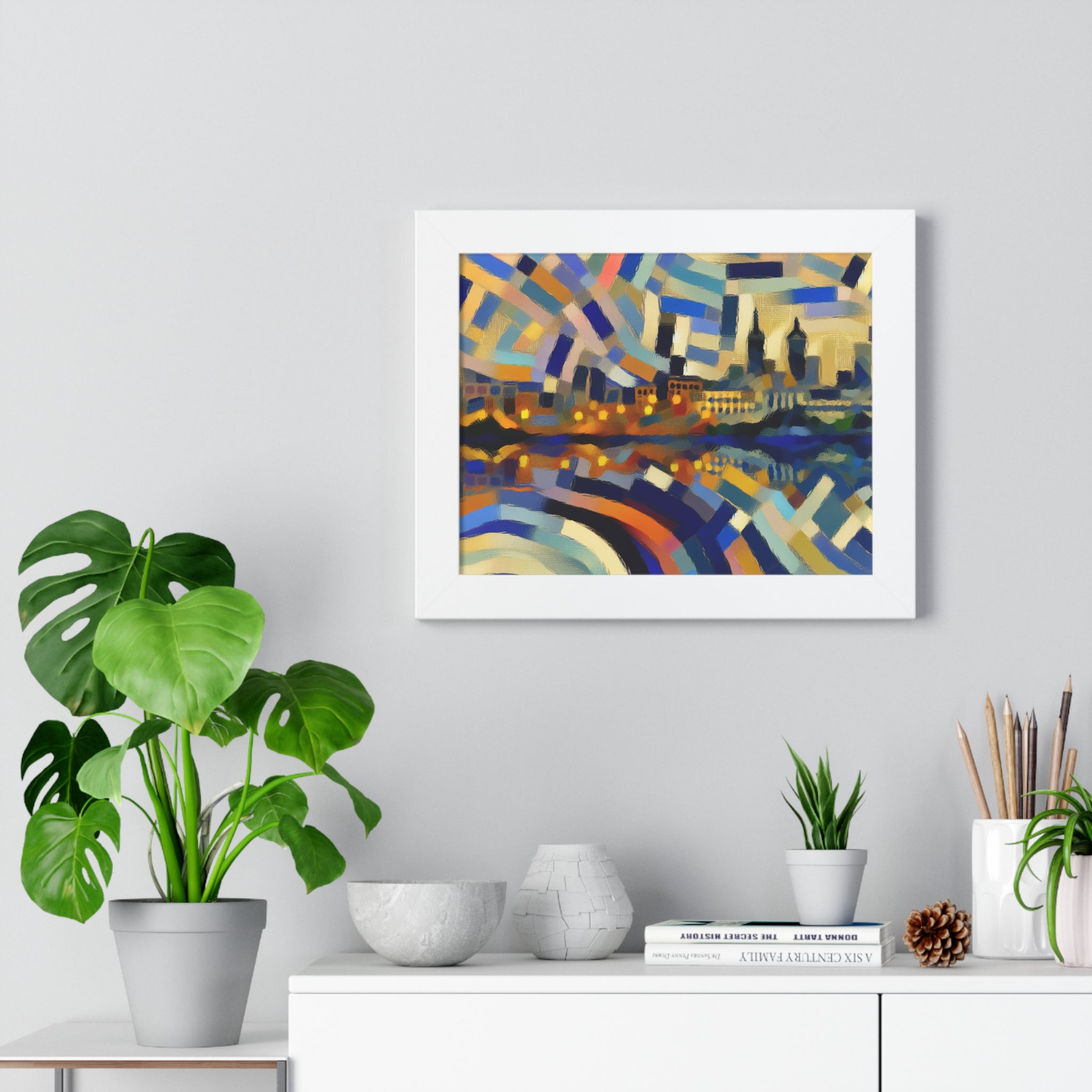 Urban Mirage and Flow | Framed Print