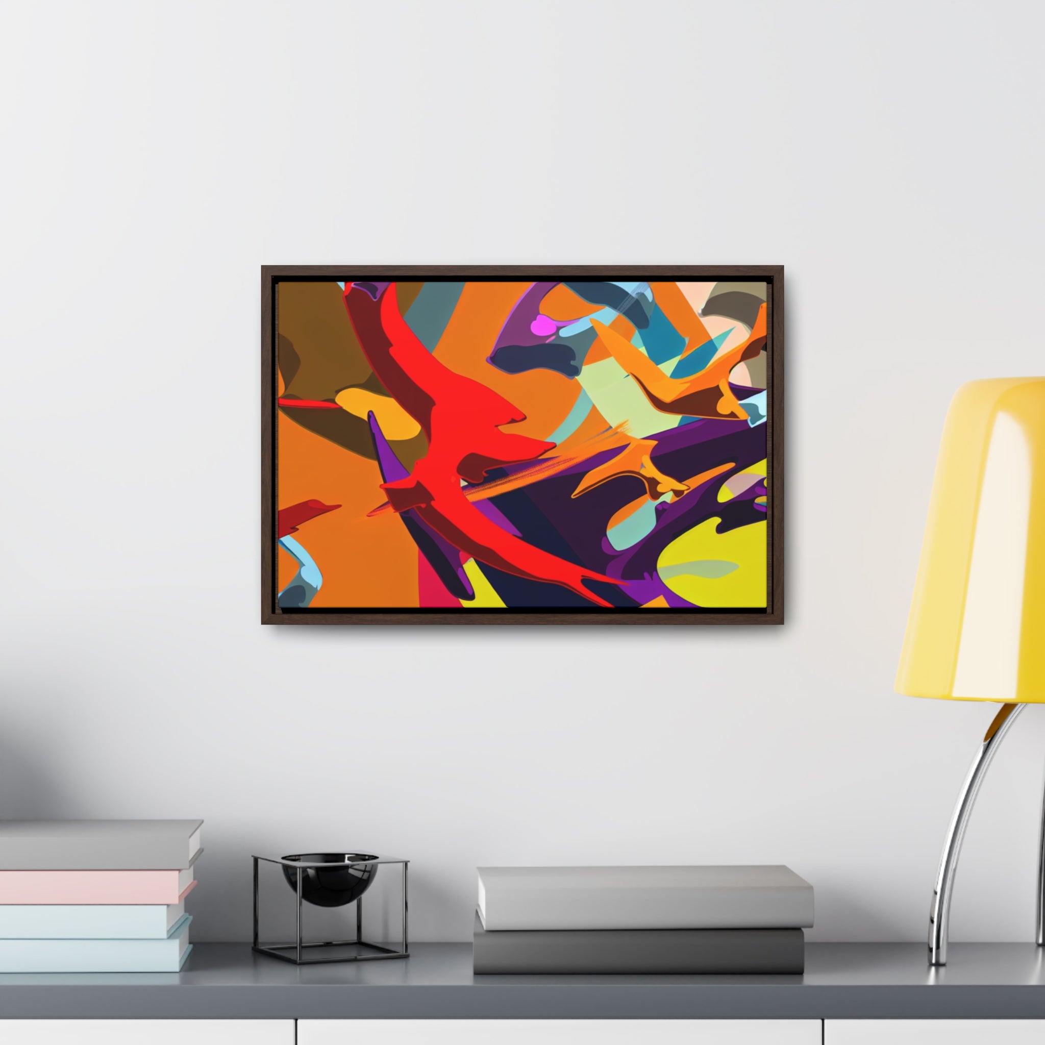 Elysium Dreams and Colors | Framed Canvas