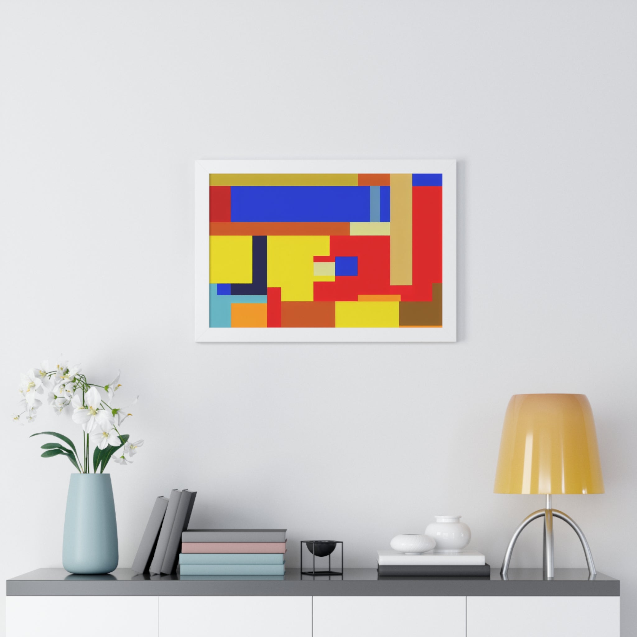 Vibrant Harmony Unleashed | Framed Print