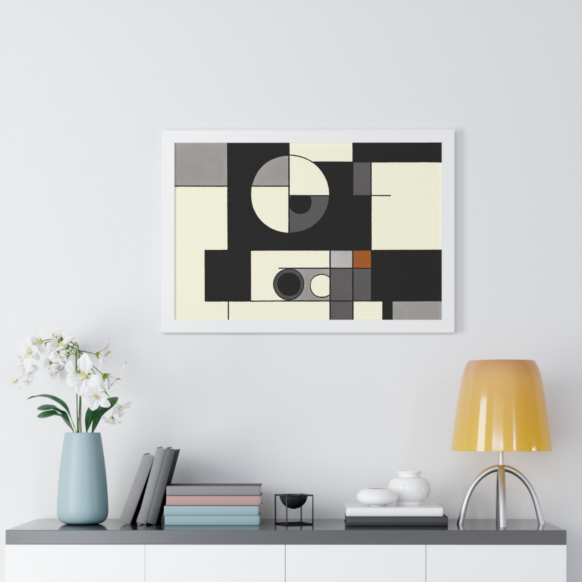 Duality in Motion | Framed Print