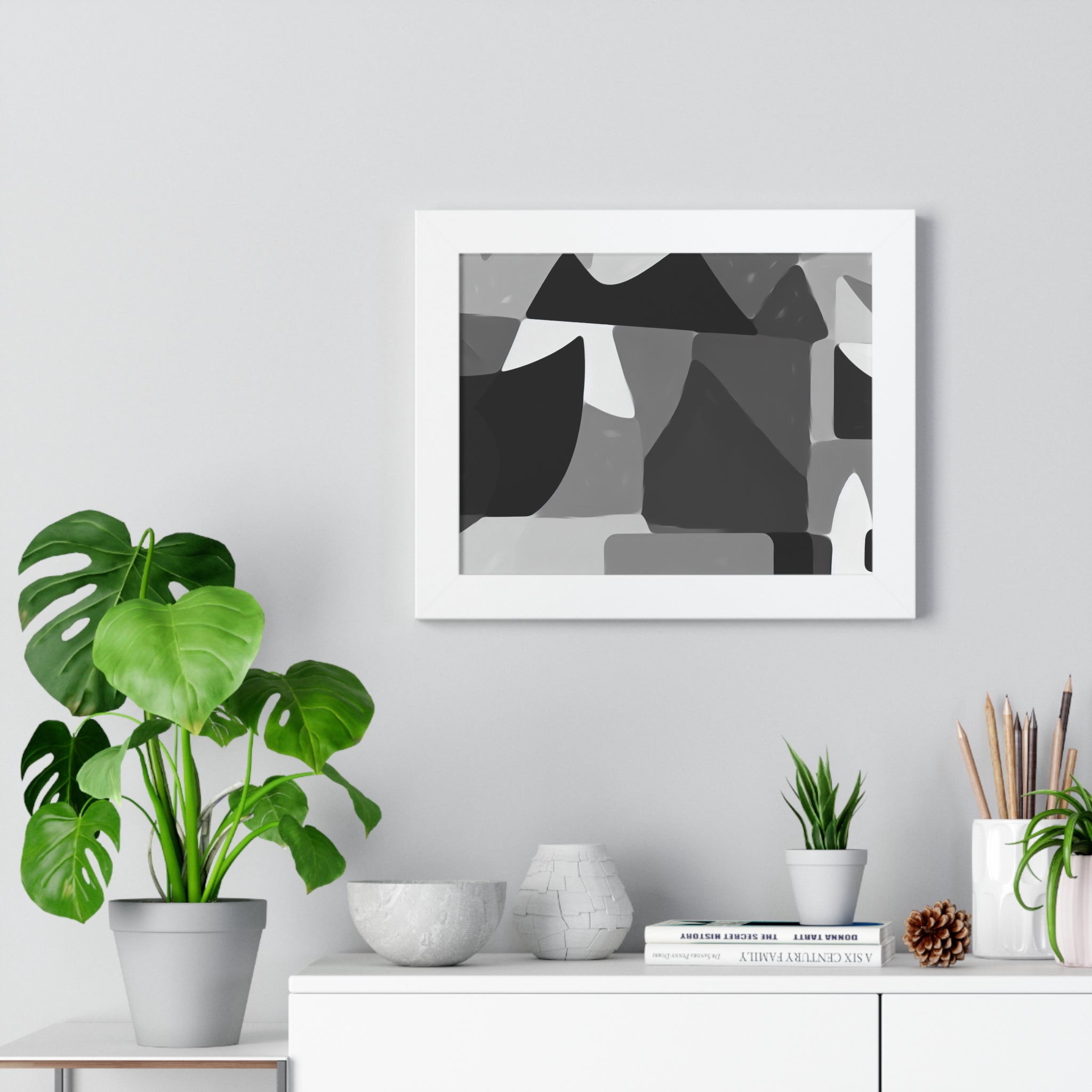 Shadows and Silhouettes | Framed Print