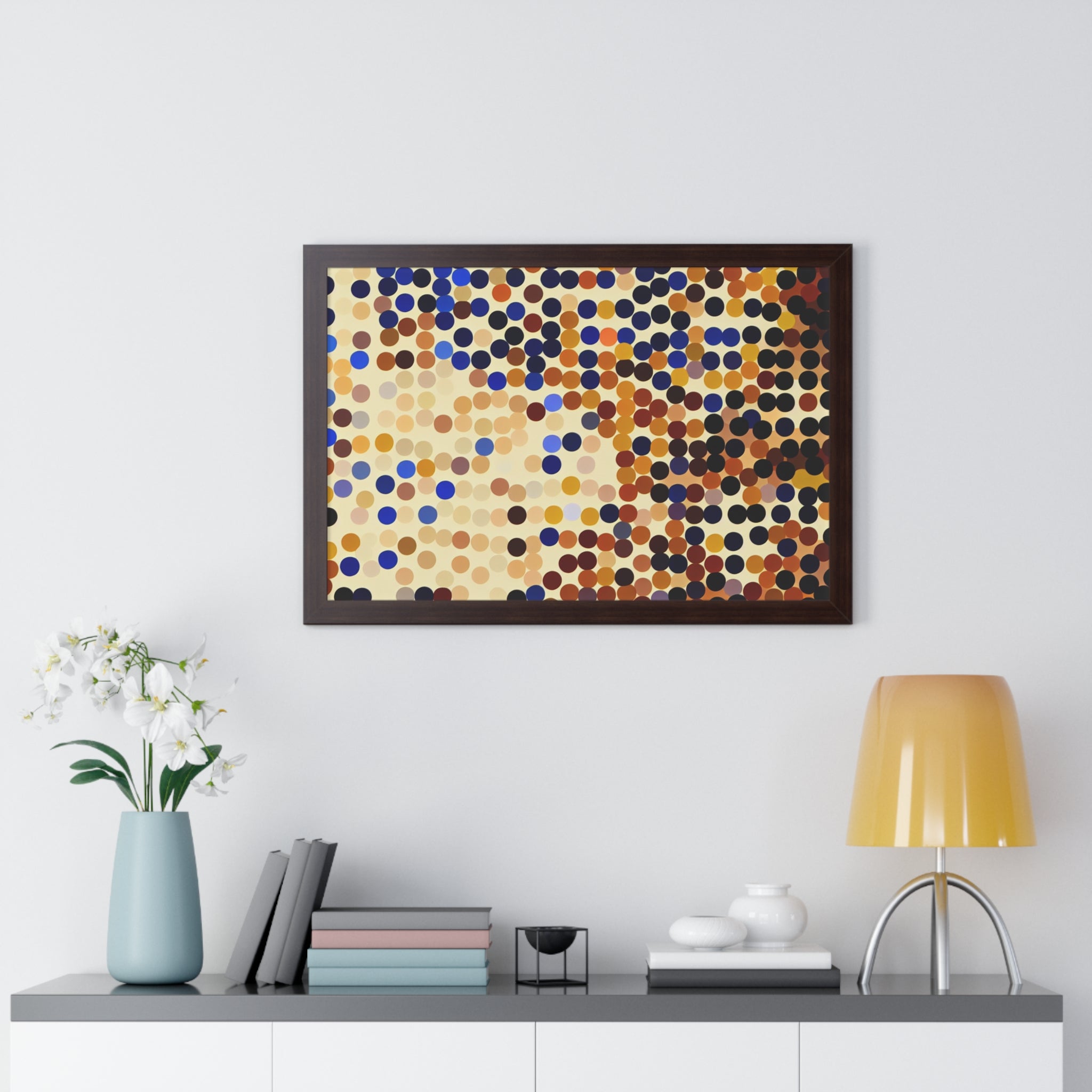 Whispers of Circles | Framed Print