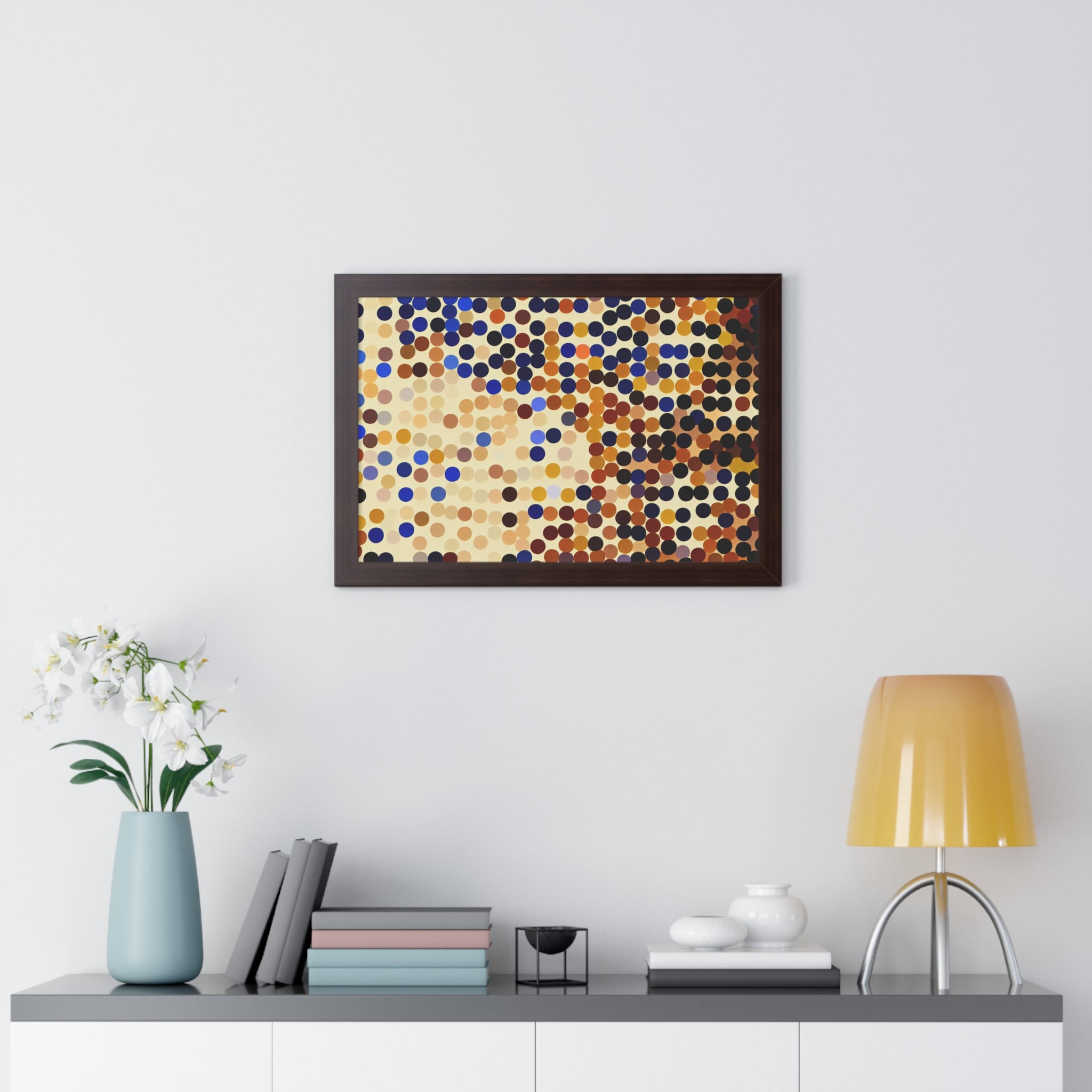 Whispers of Circles | Framed Print