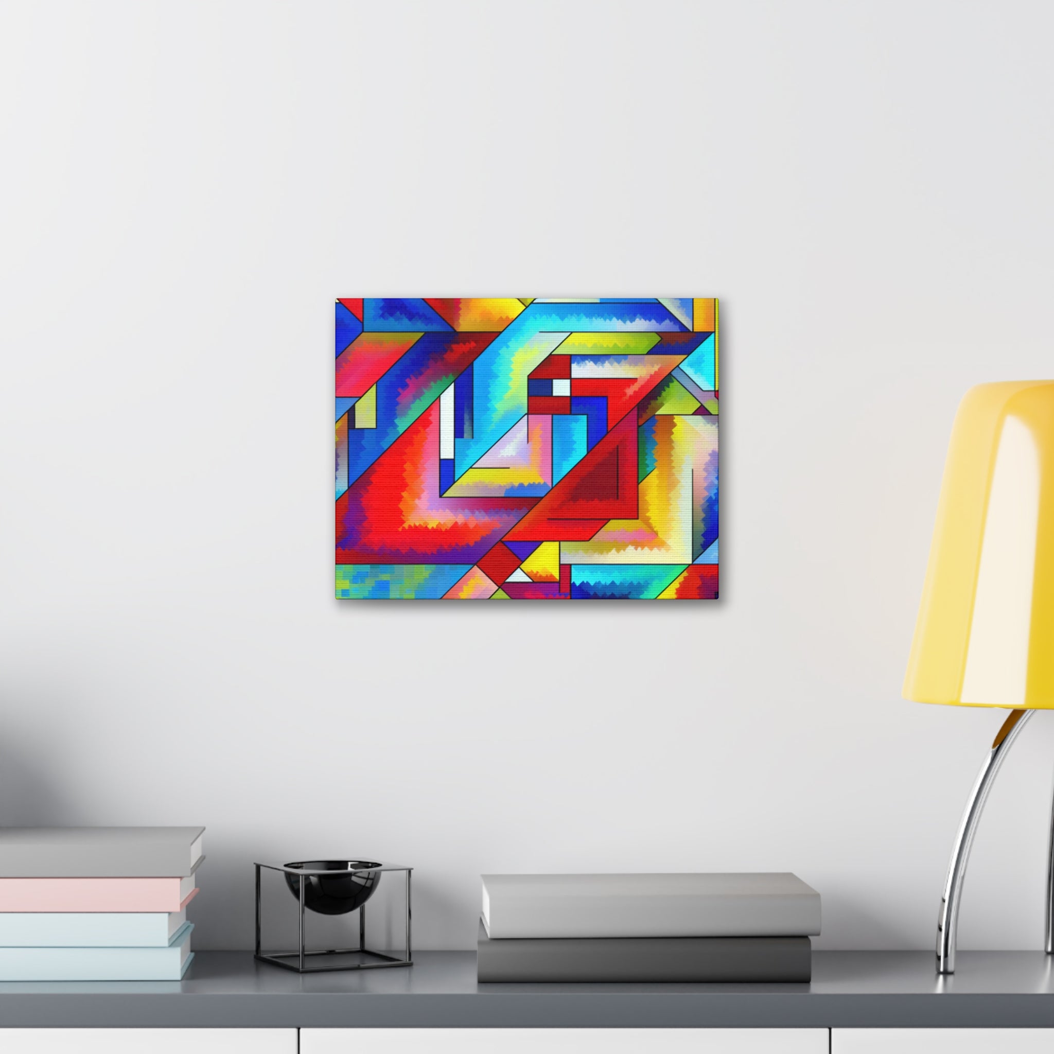 Energetic Harmony in Shapes | Canvas