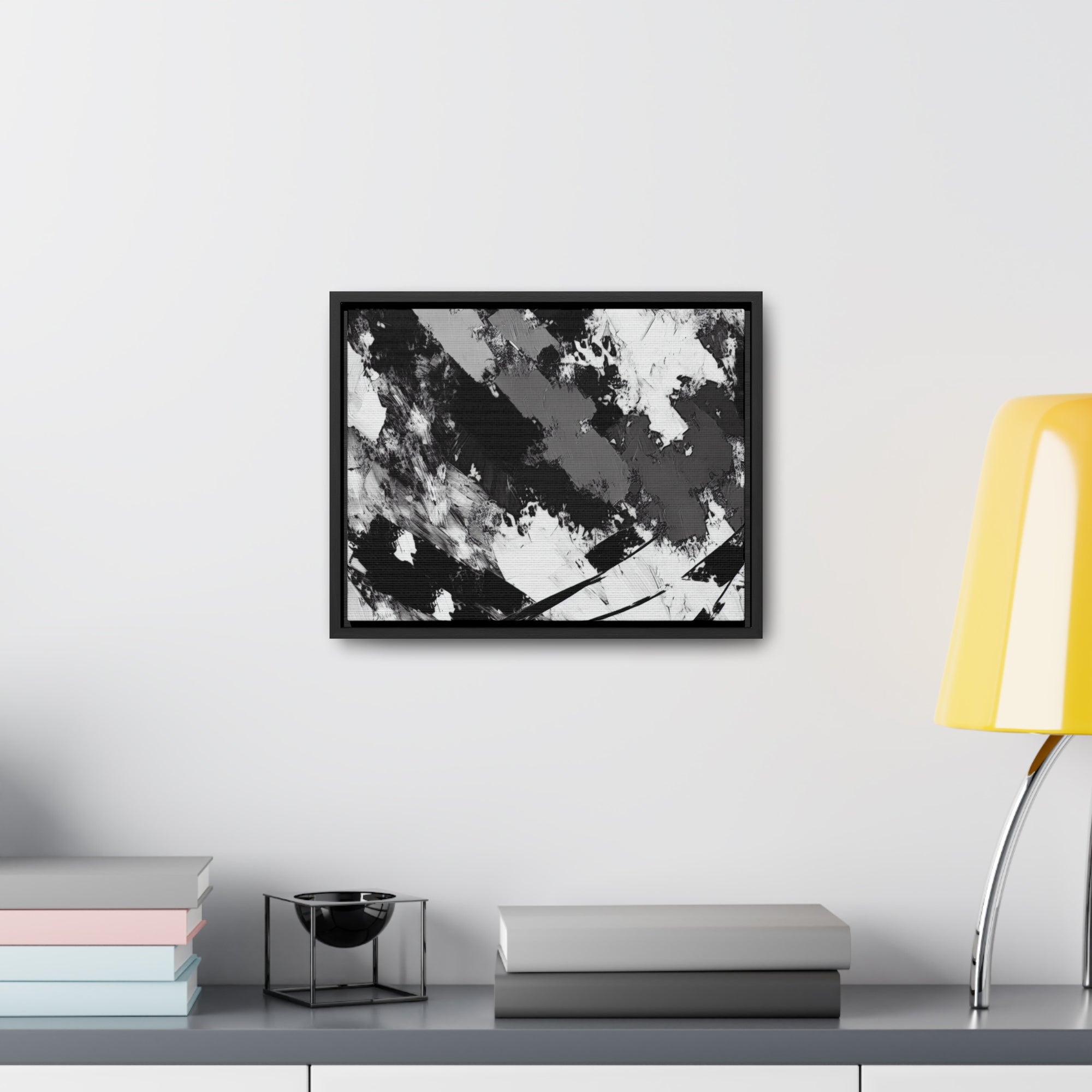 Eclipse of Emotion | Framed Canvas