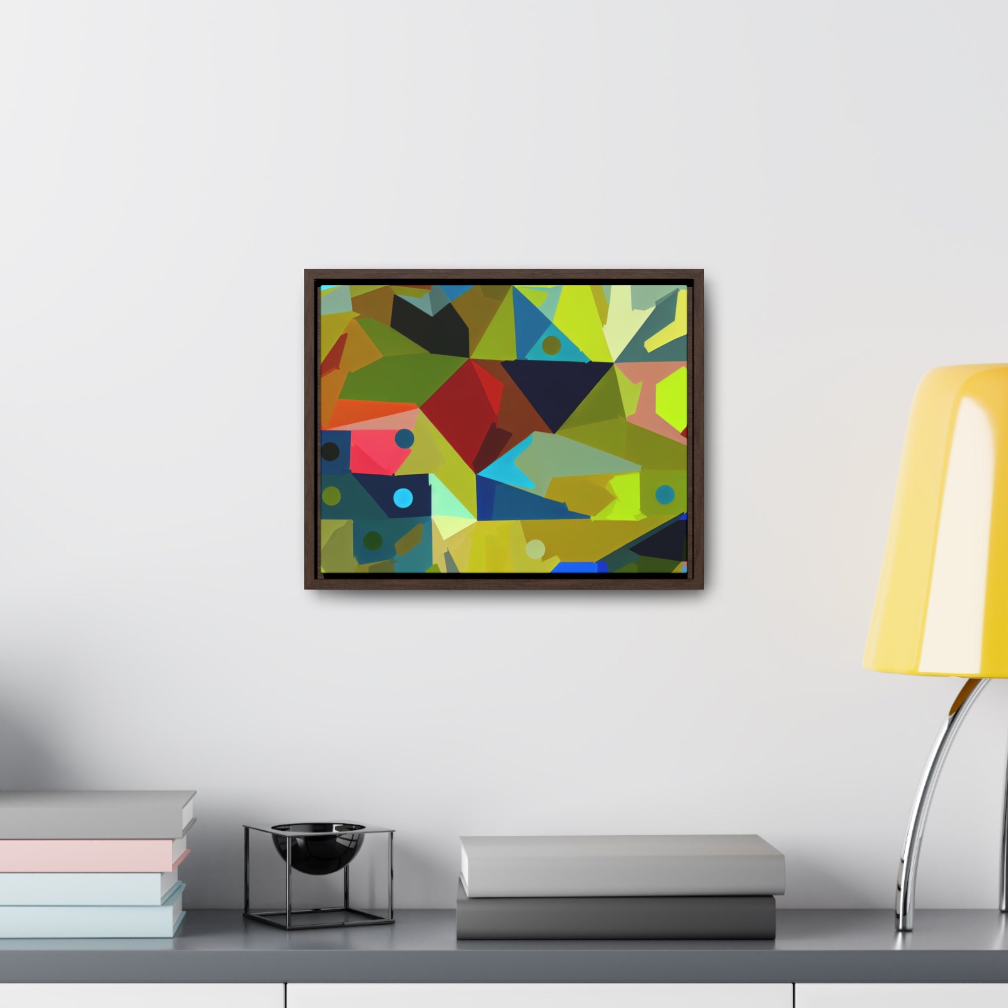 Kaleidoscope of Dimensions | Framed Canvas