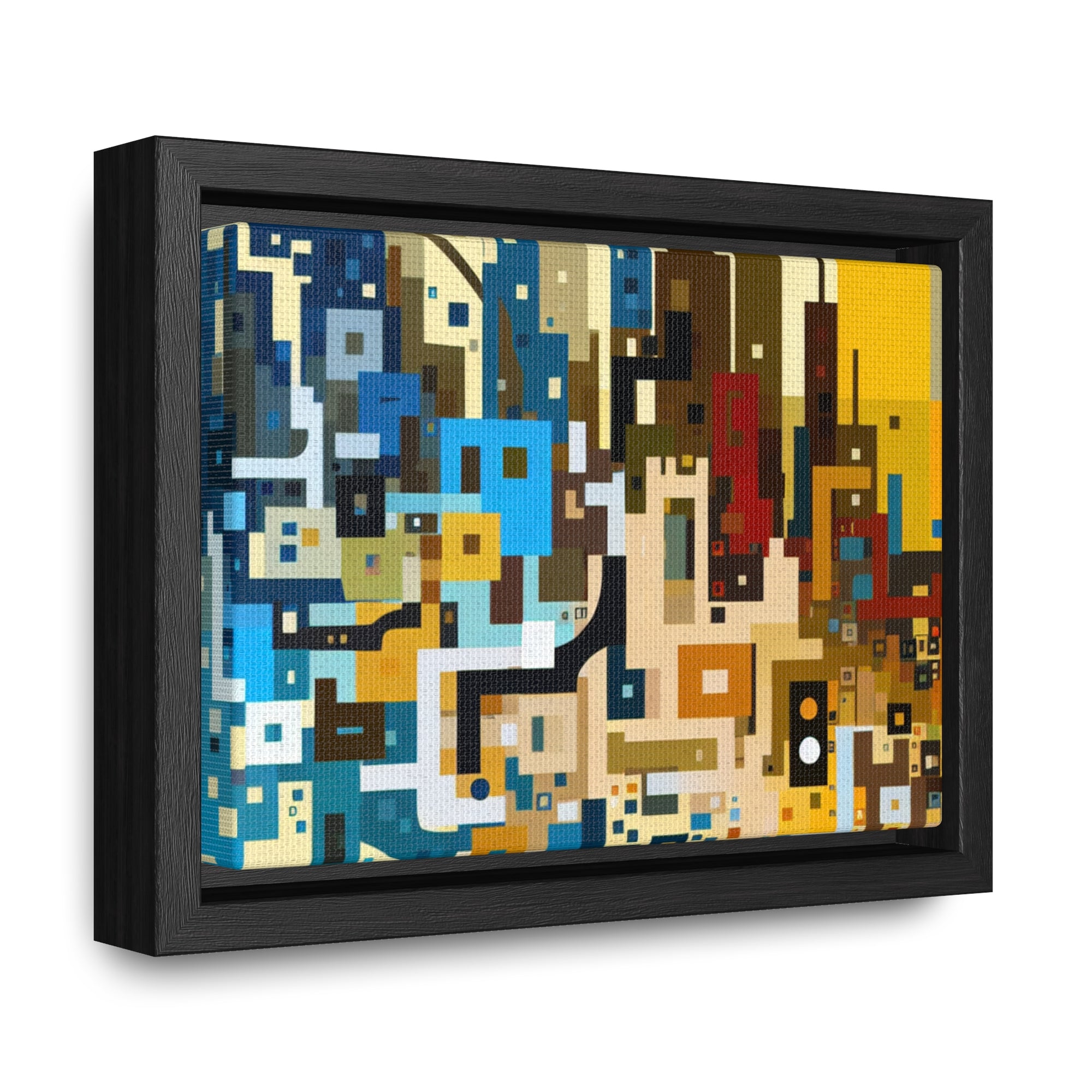 Metro Mirage | Framed Canvas