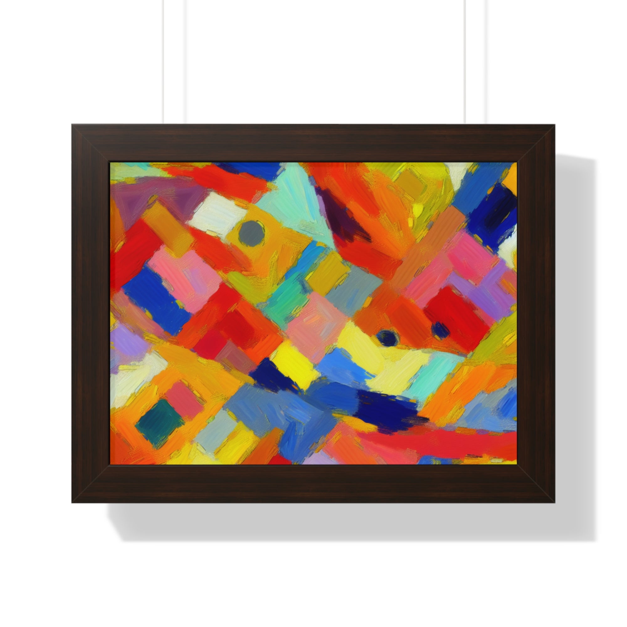 Dynamic Harmony in Color | Framed Print