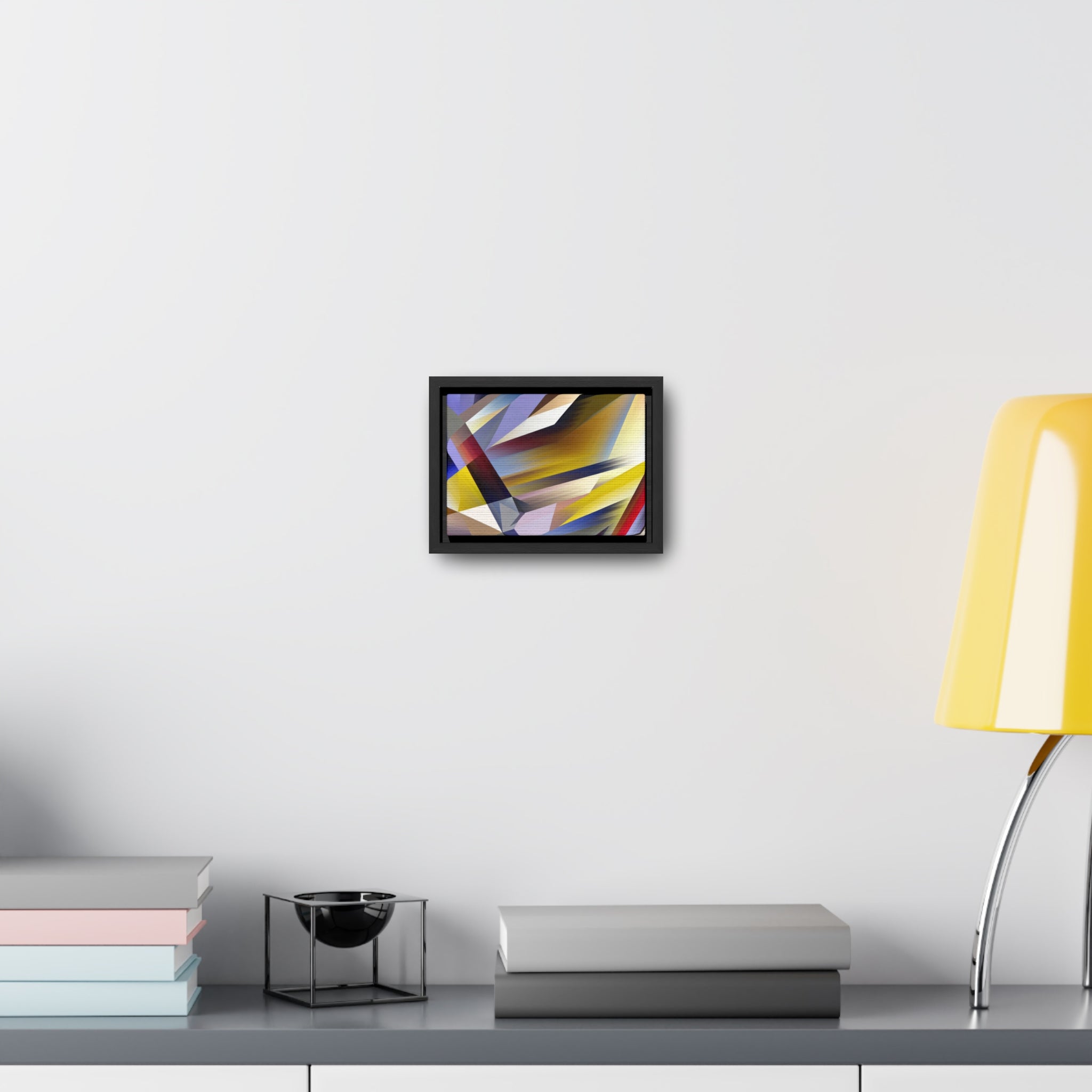 Velocity and Color Harmony | Framed Canvas