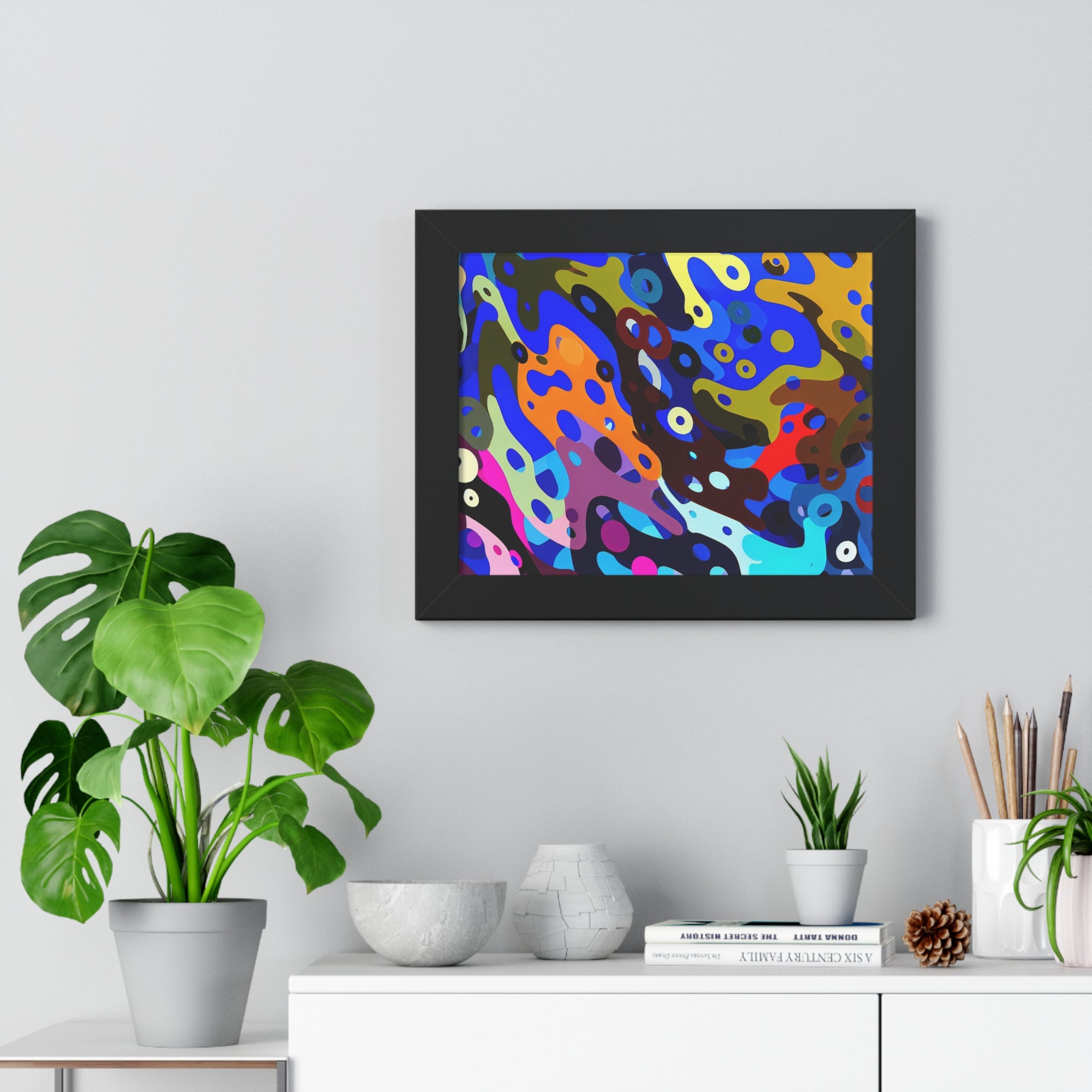 Anime Symphony in Color | Framed Print