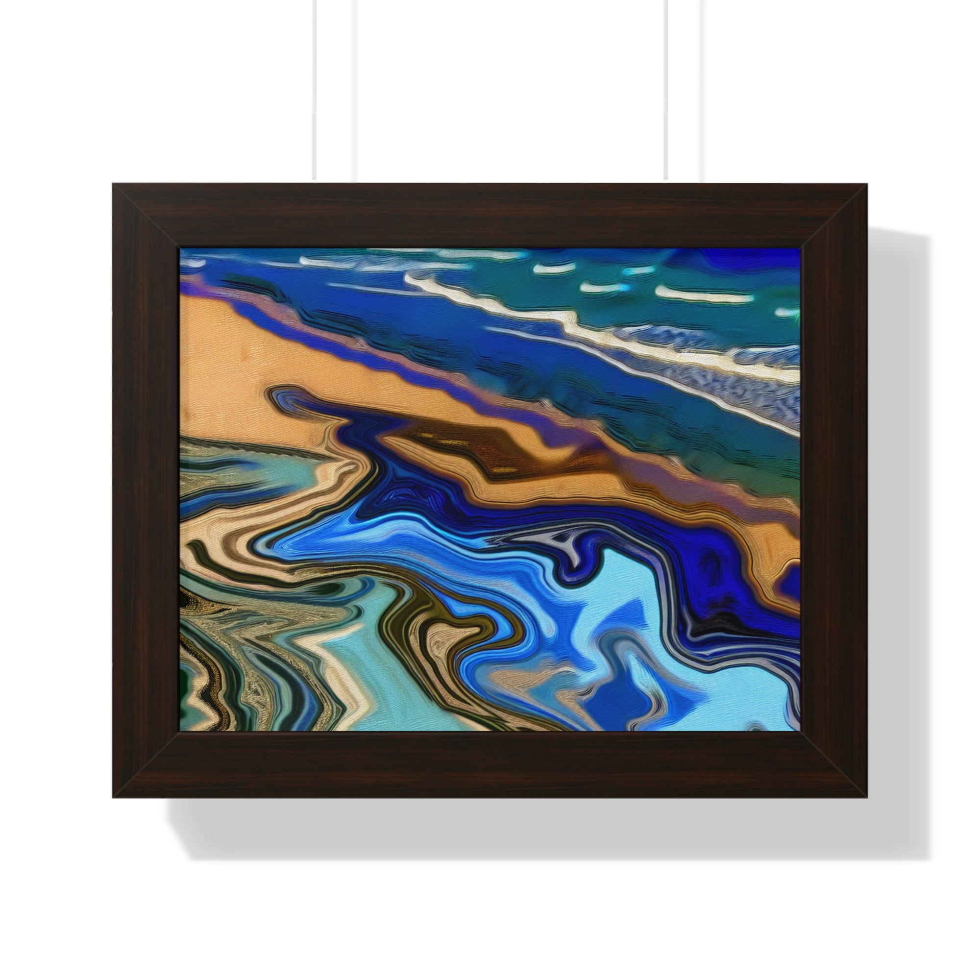 Tidal Whisperings | Framed Print