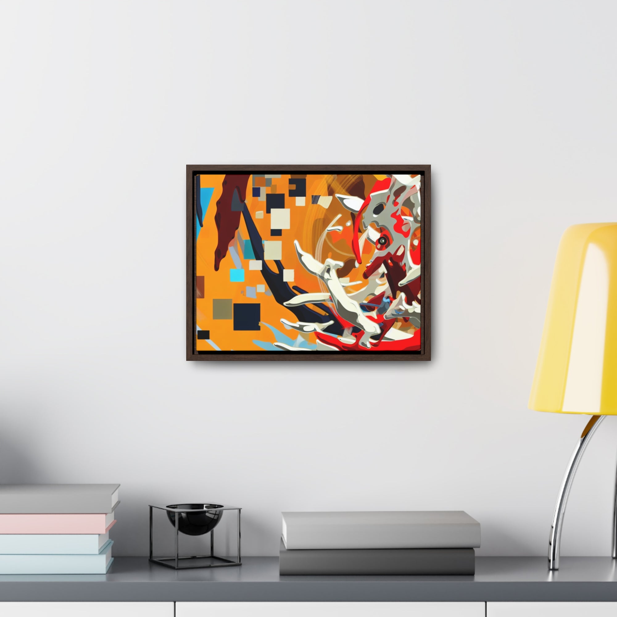 Fractured Fantasies | Framed Canvas