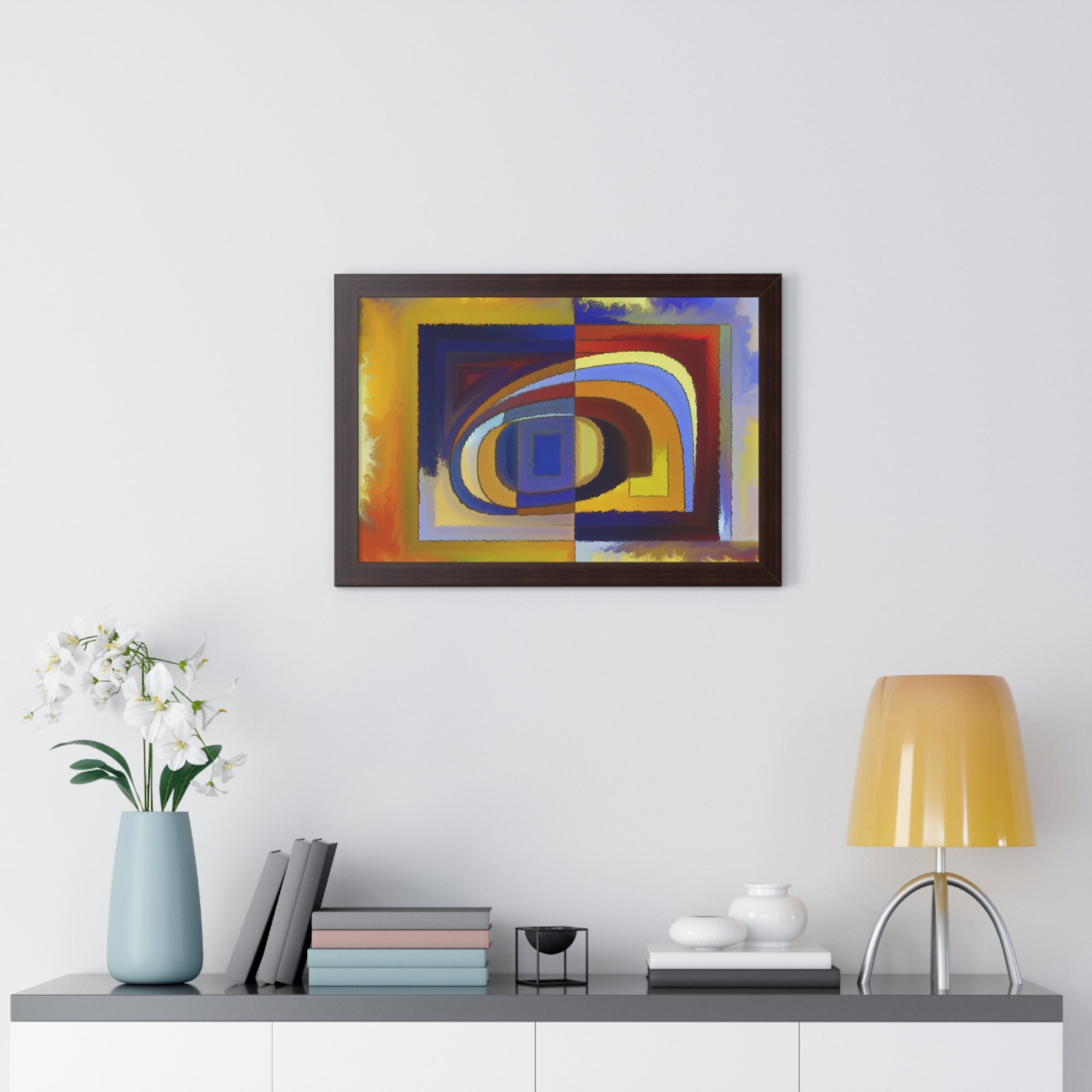 Chromatic Whispers and Dreams | Framed Print