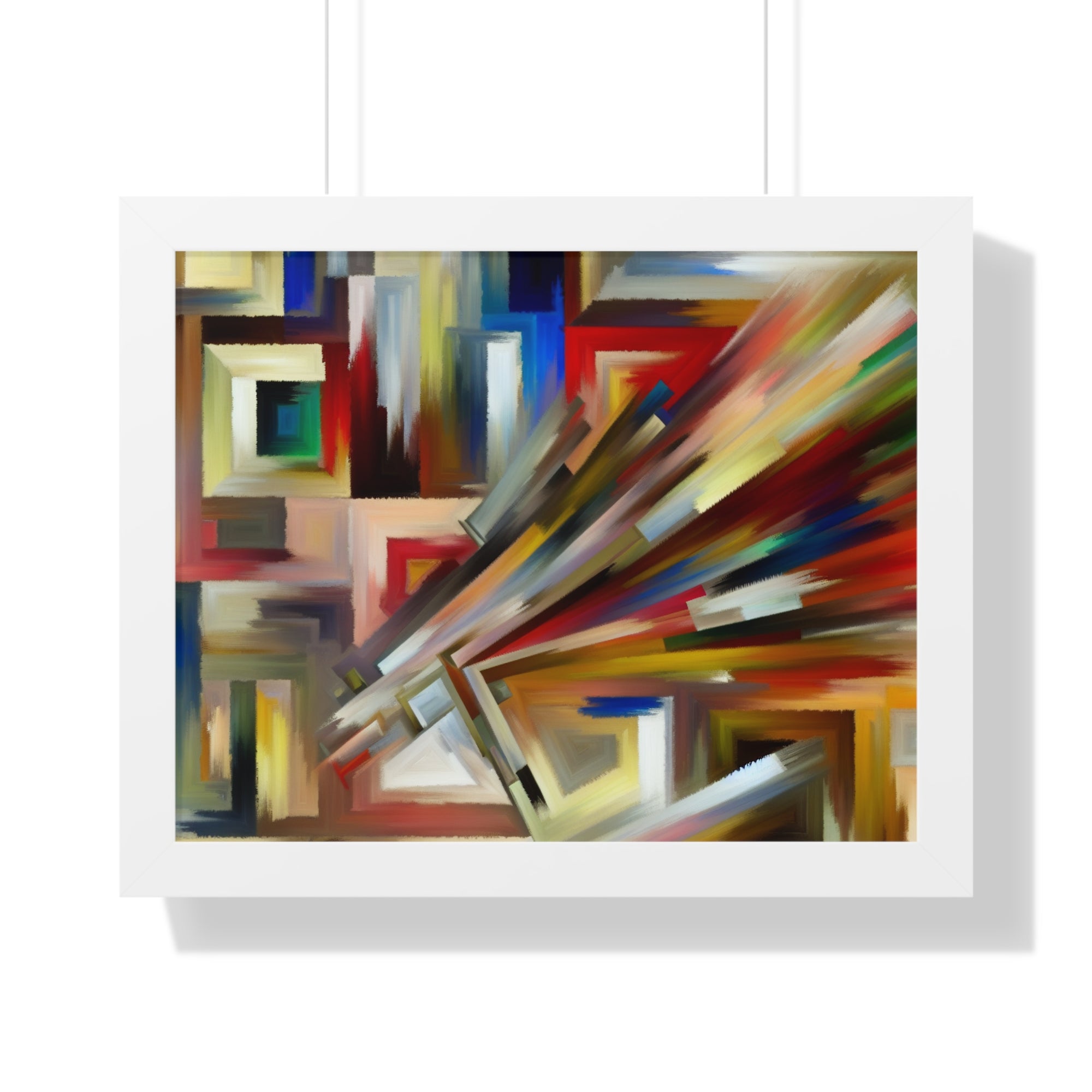 Urban Velocity and Chaos | Framed Print