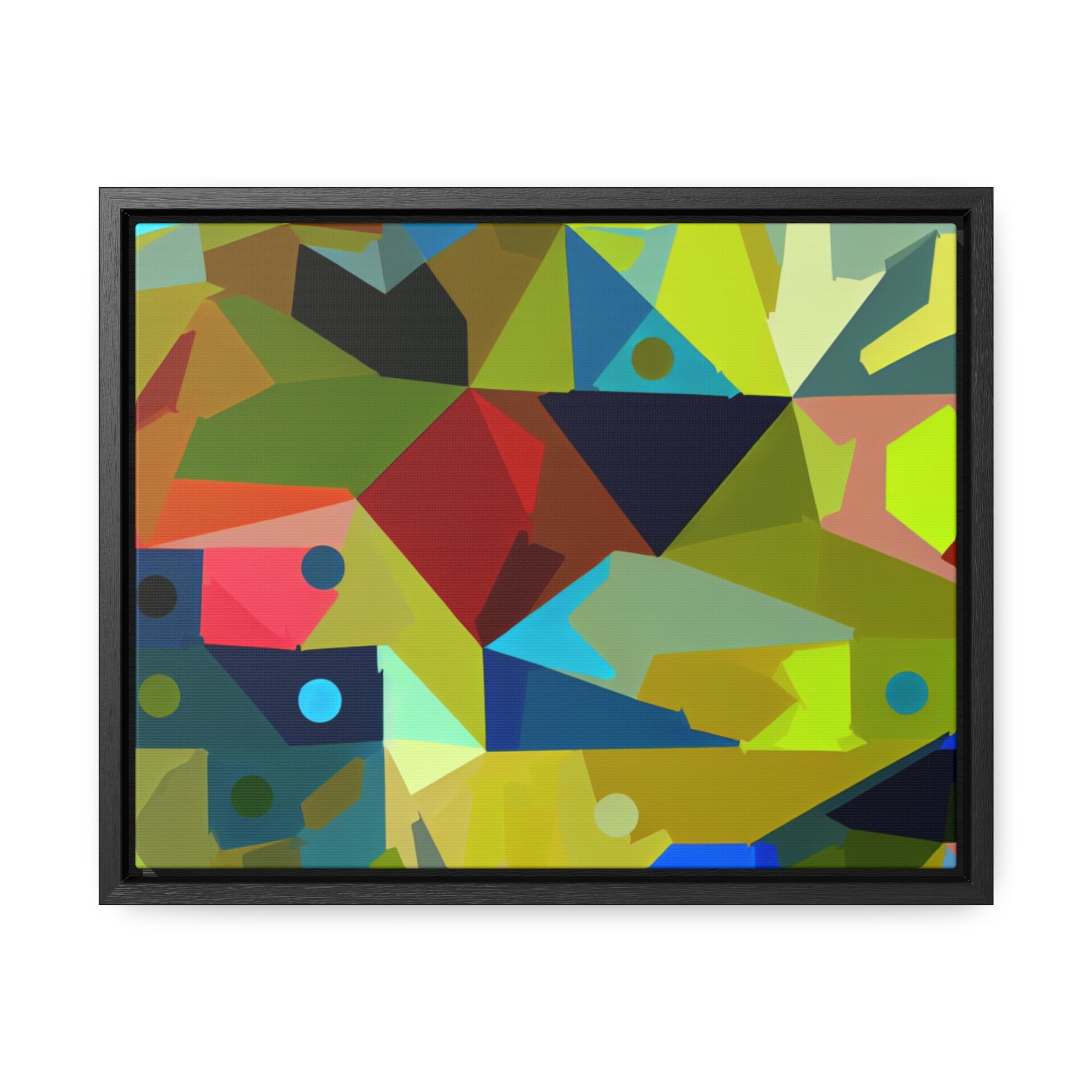 Kaleidoscope of Dimensions | Framed Canvas