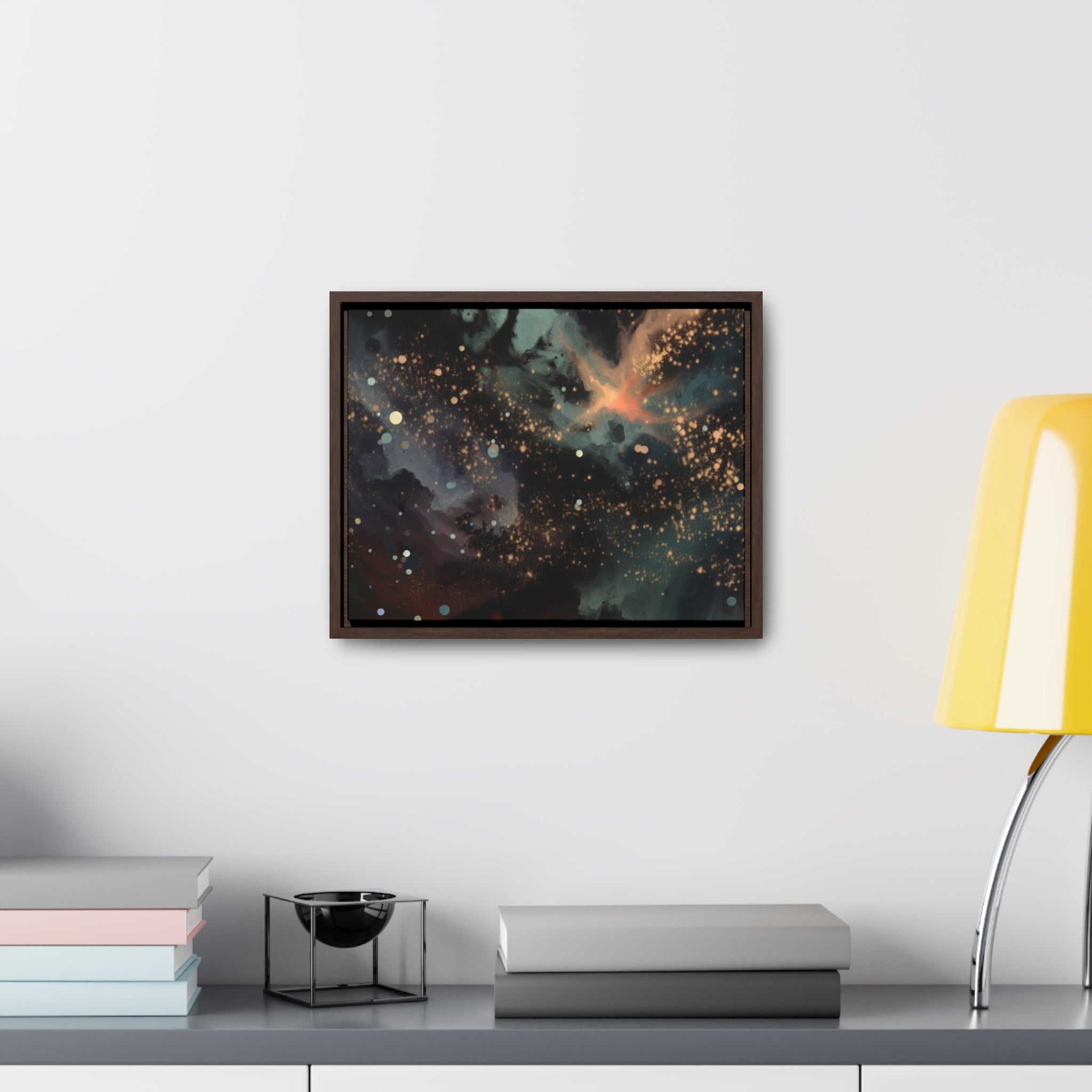 Ethereal Whispers of Infinity | Framed Canvas