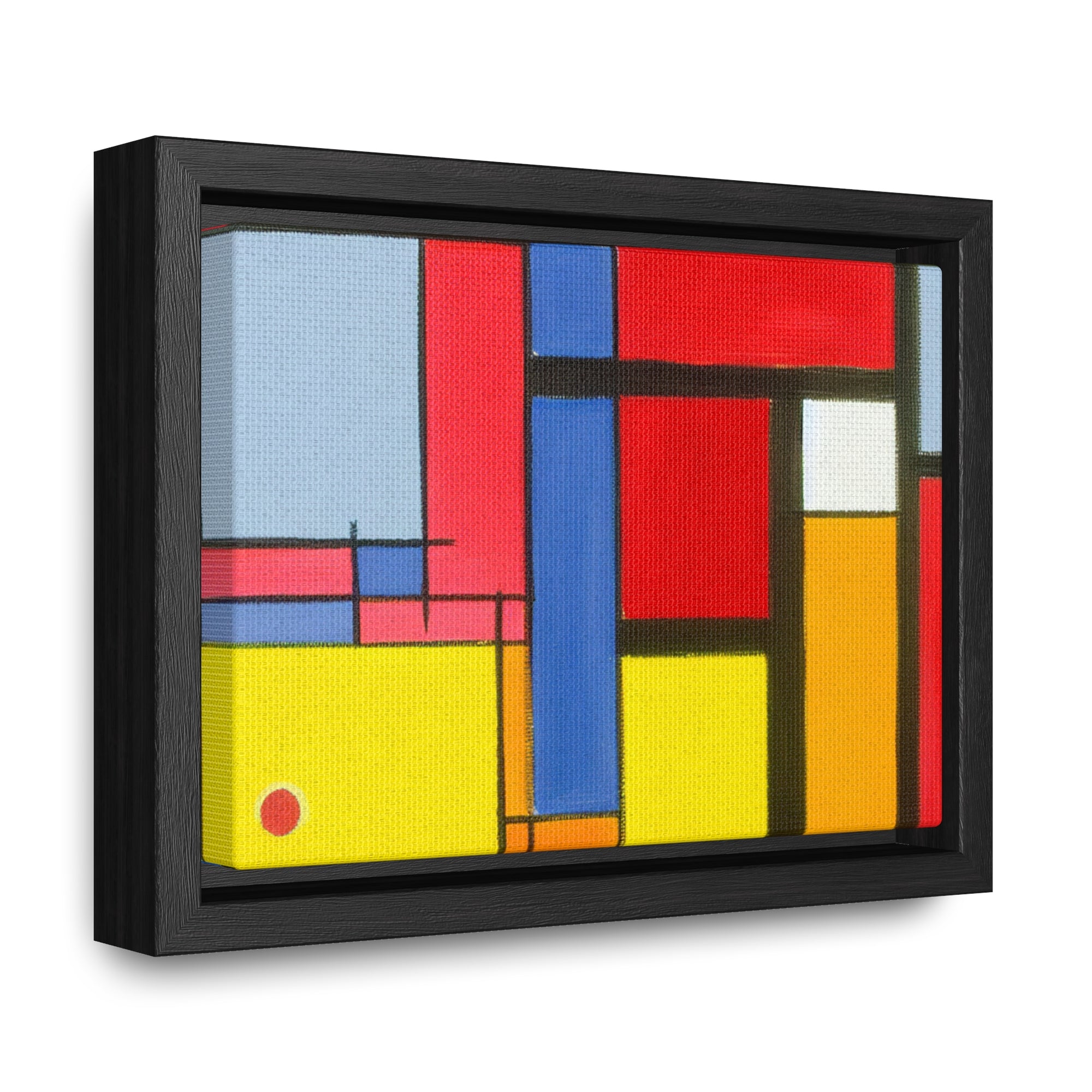 Primary Harmony and Tension | Framed Canvas