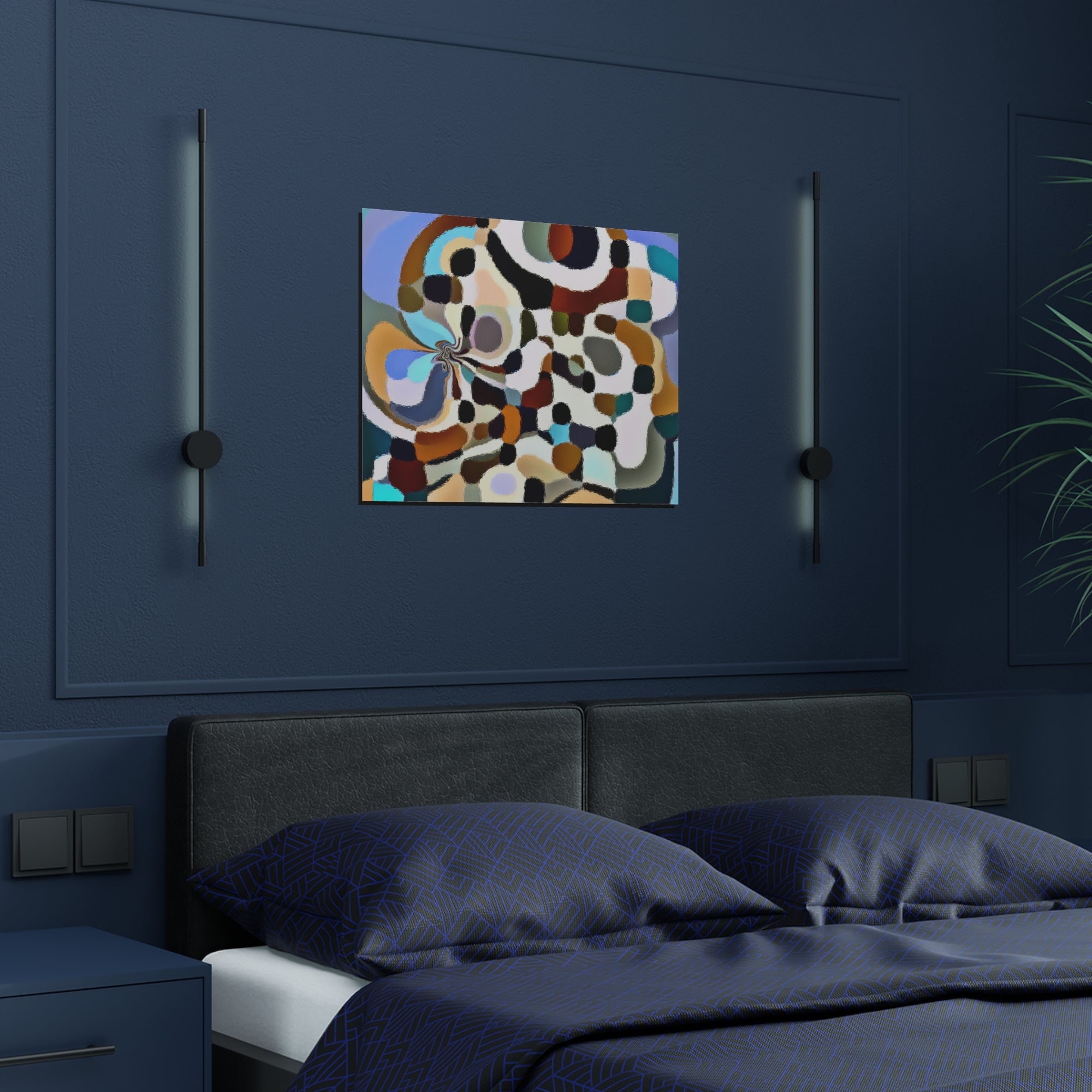 Whispers of Vibrant Dreams | Satin Print