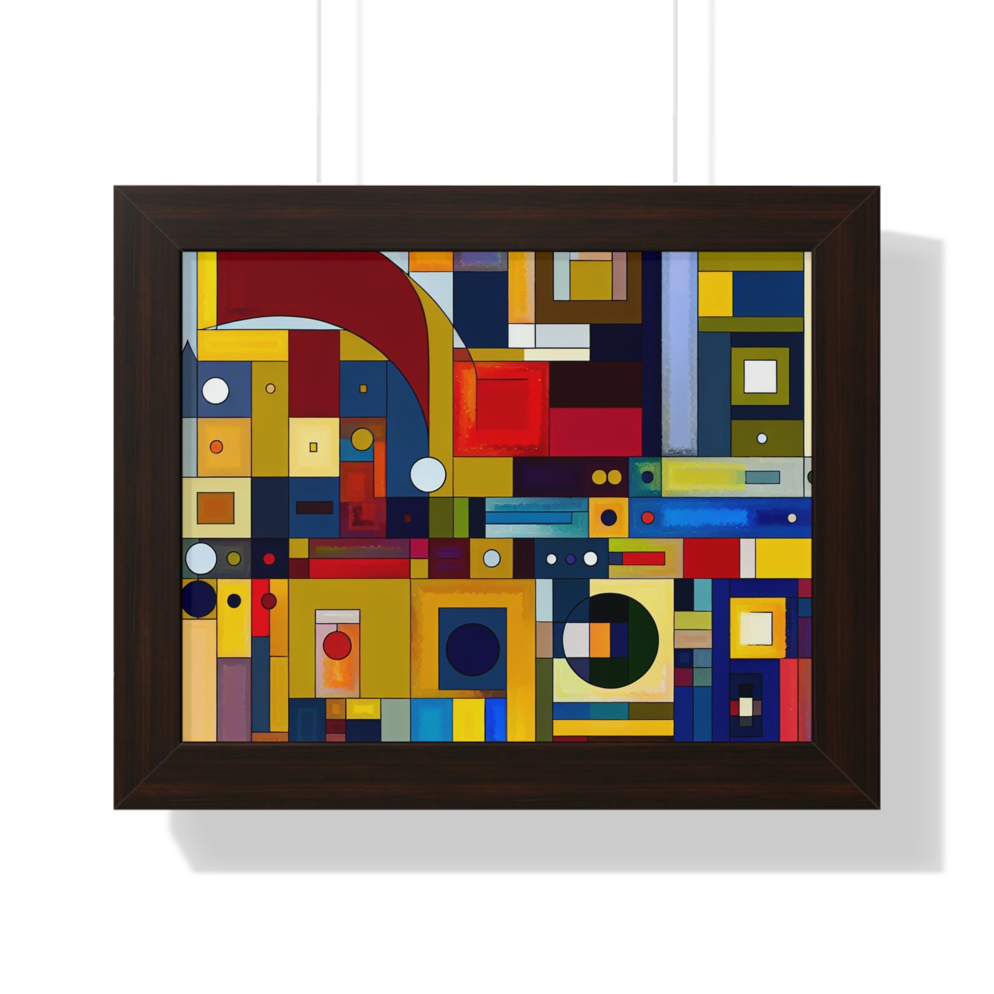 Chromatic Intersections | Framed Print