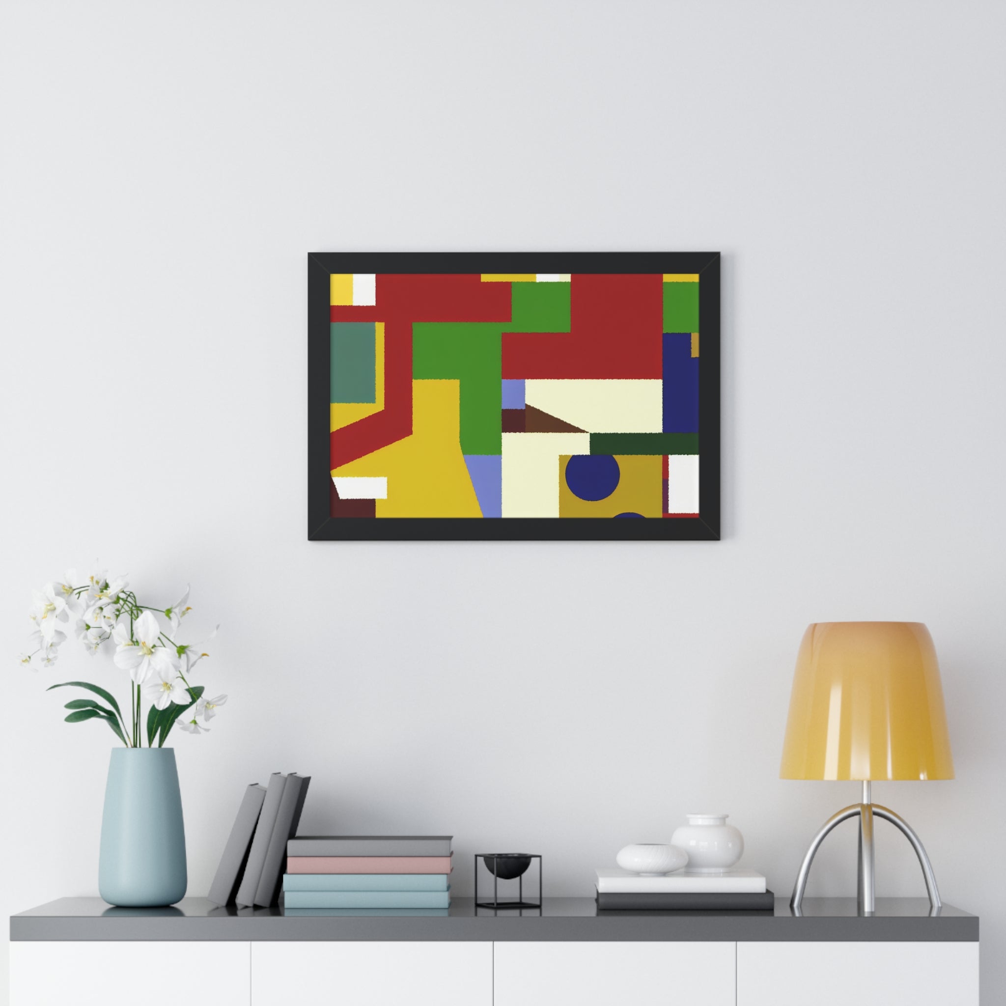 Geometric Harmony Unleashed | Framed Print