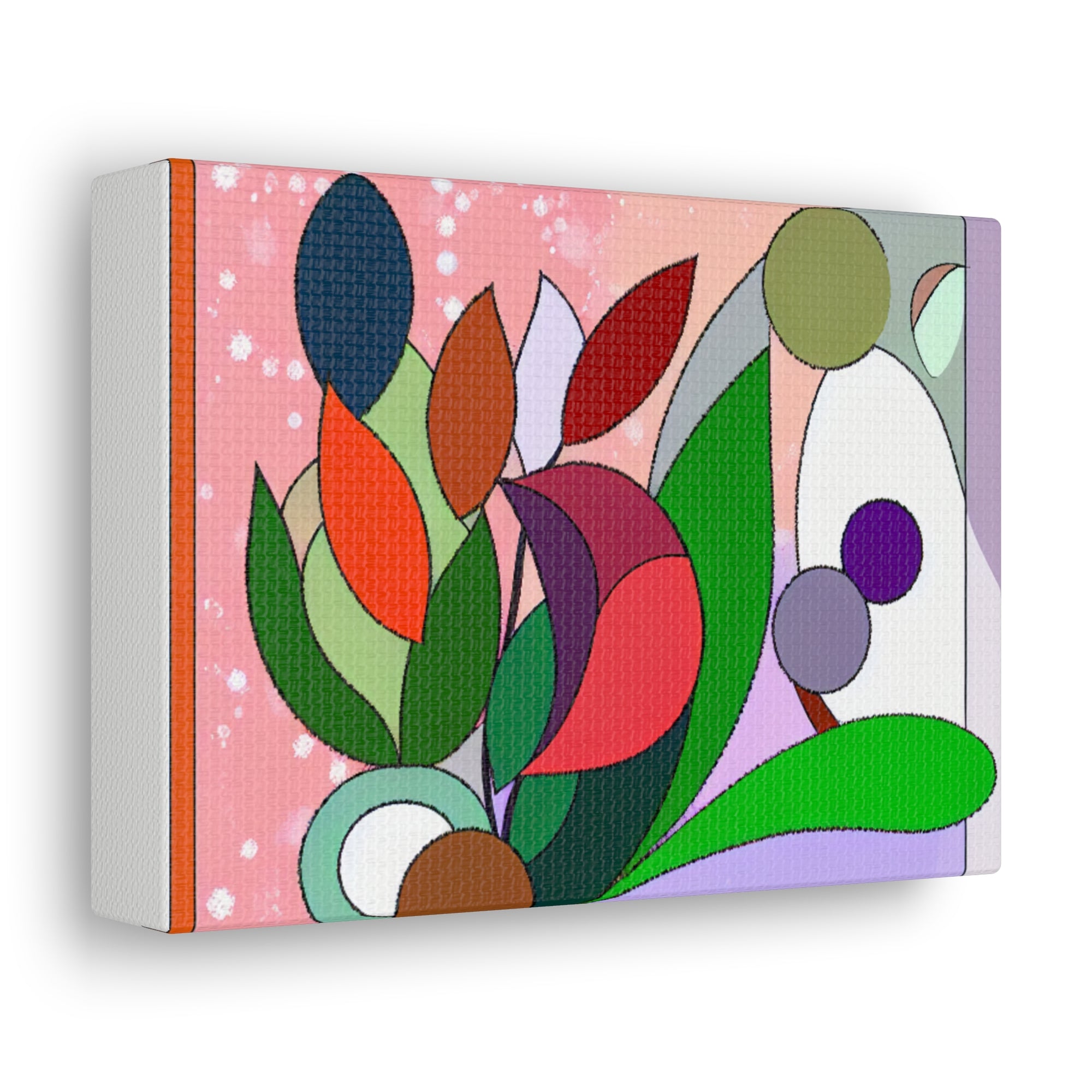 Verdant Whispers and Blooms | Canvas