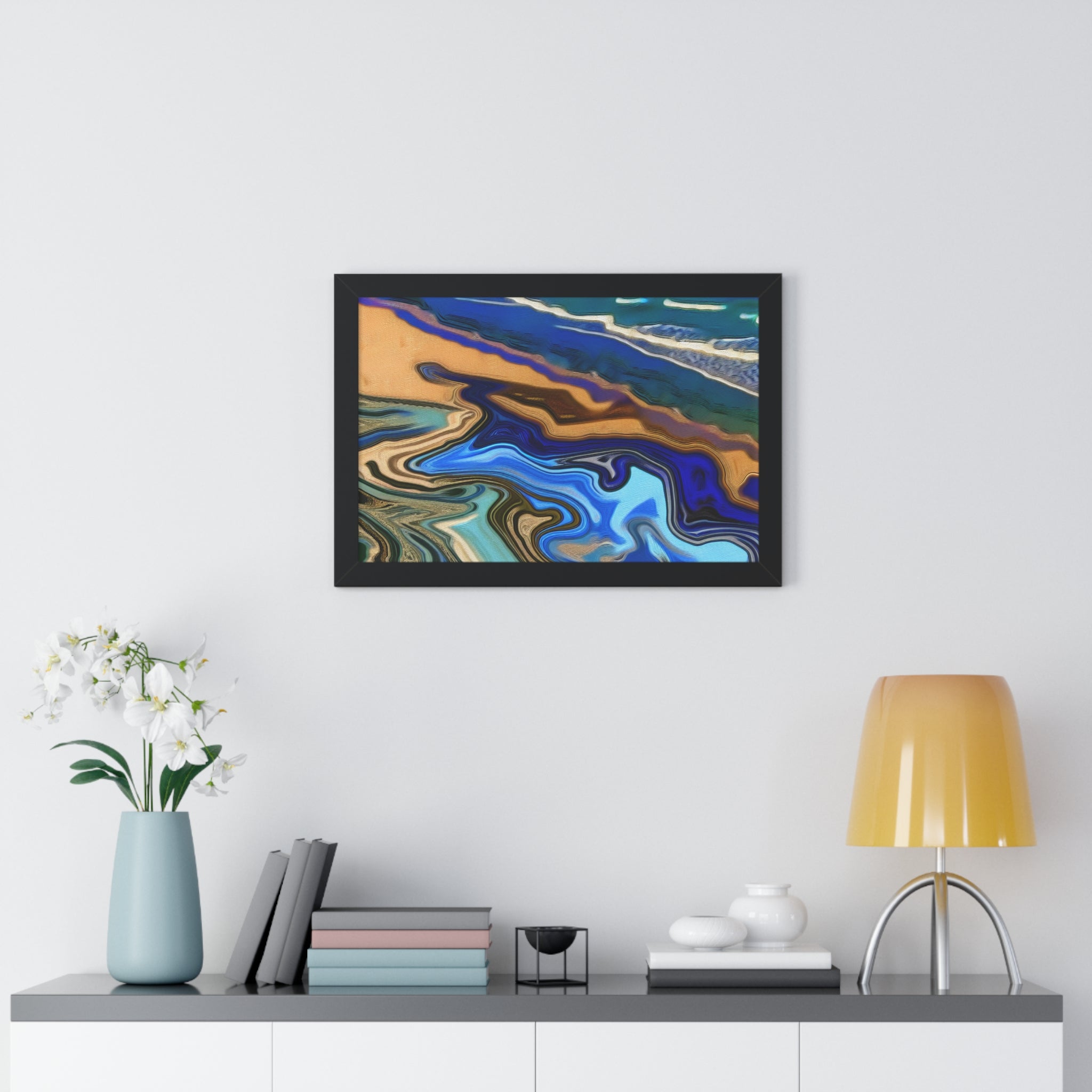 Tidal Whisperings | Framed Print