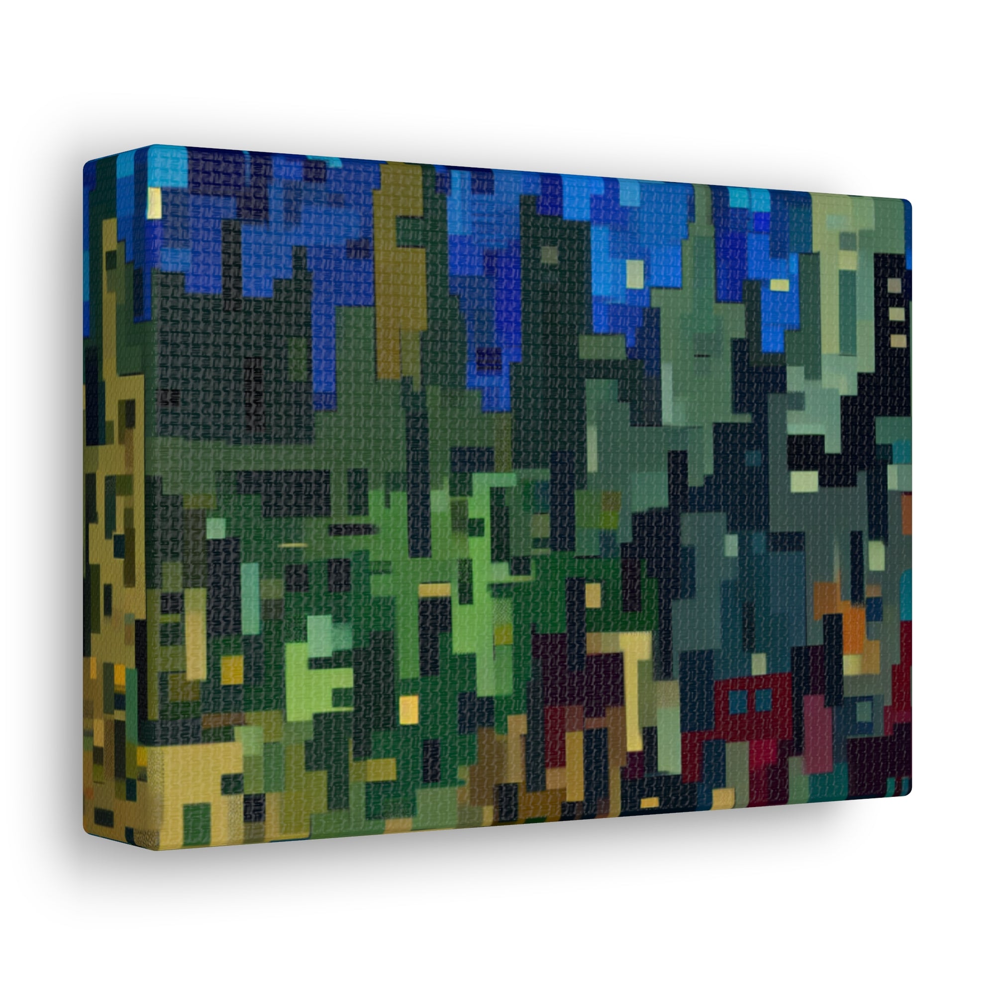 Metalline Urban Reverie | Canvas