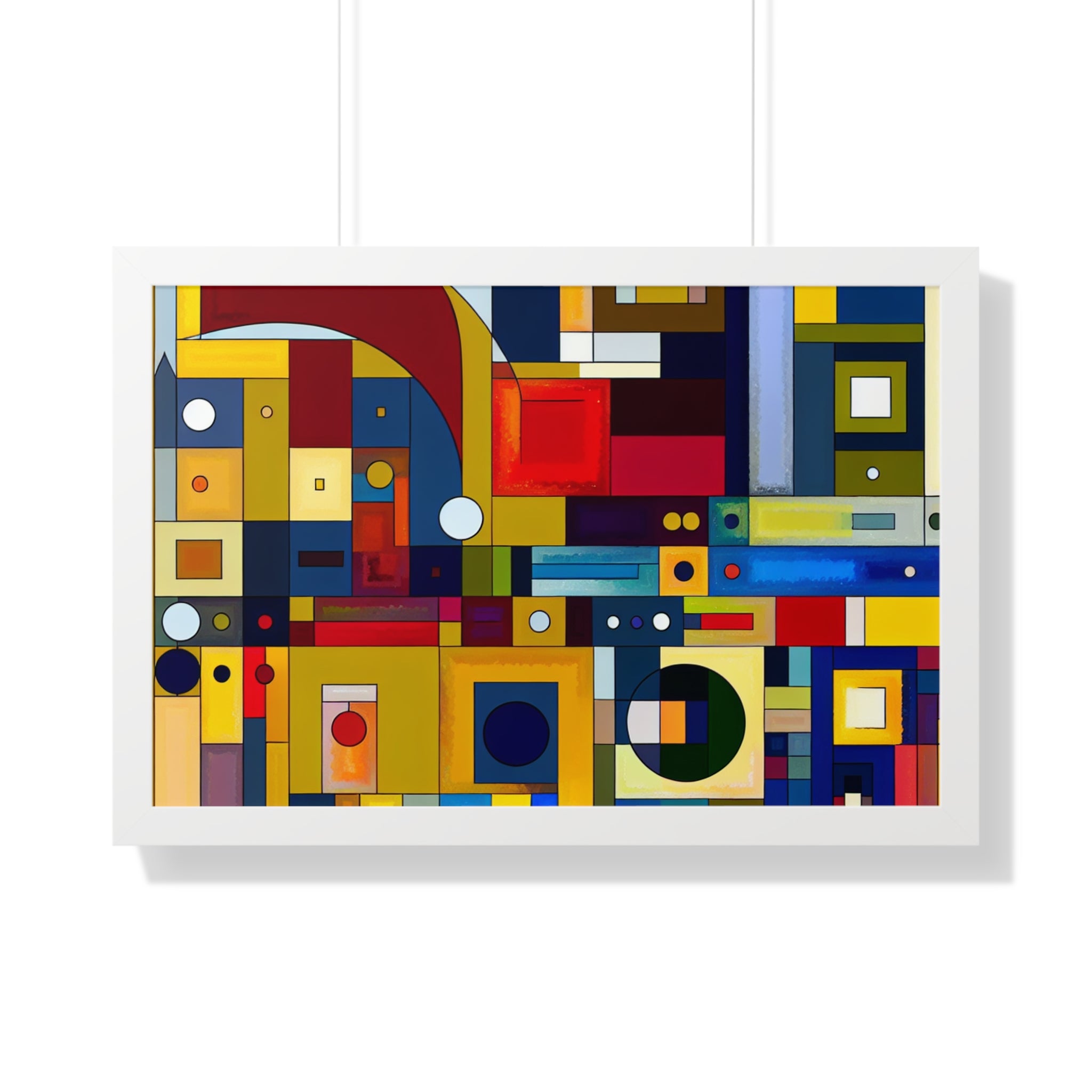 Chromatic Intersections | Framed Print