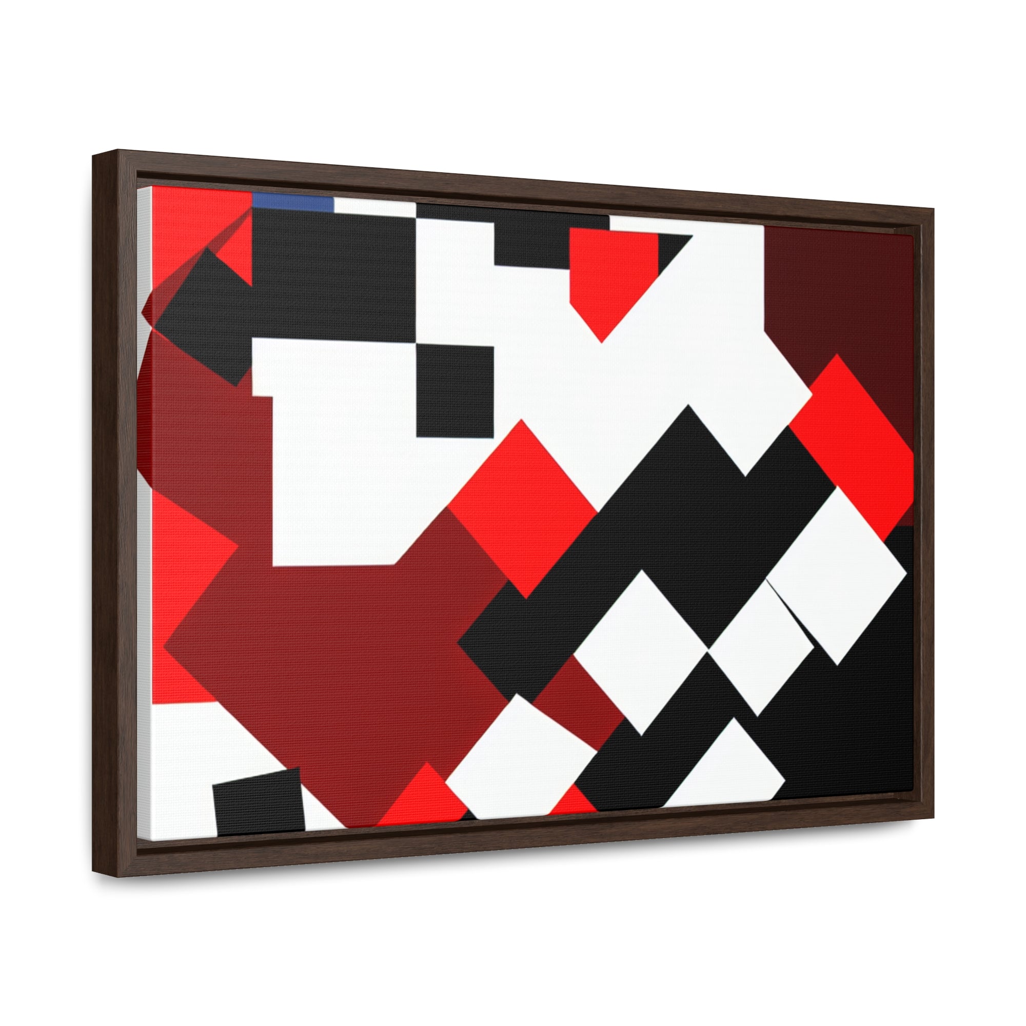 Eclipsed Geometry and Emotion | Framed Canvas