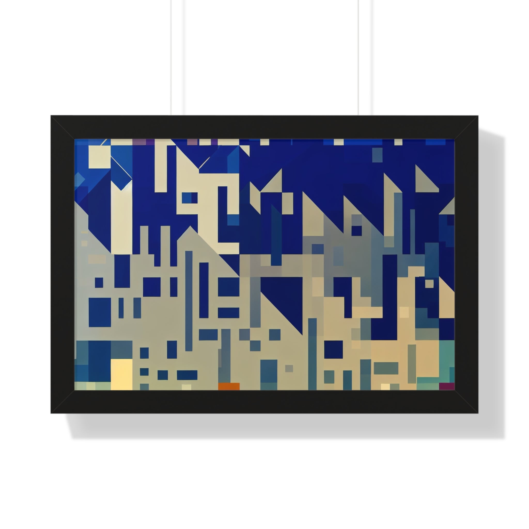 Urban Echoes and Silhouettes | Framed Print