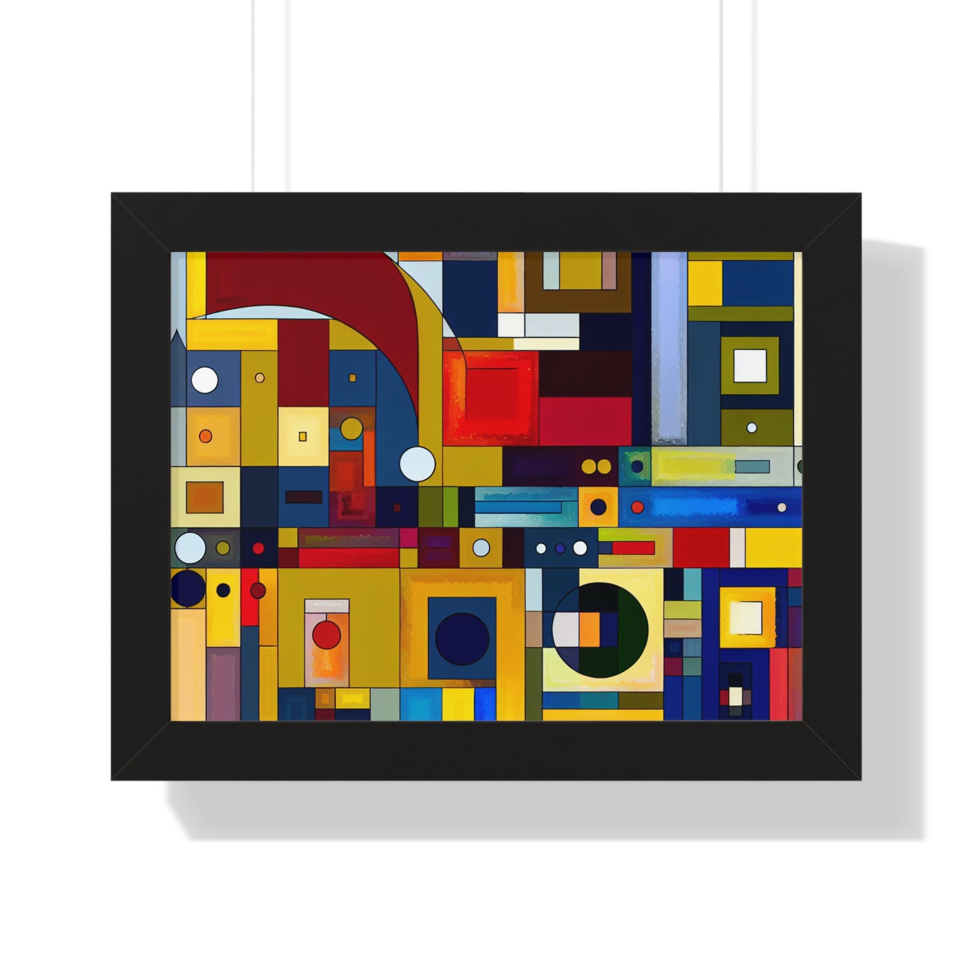 Chromatic Intersections | Framed Print