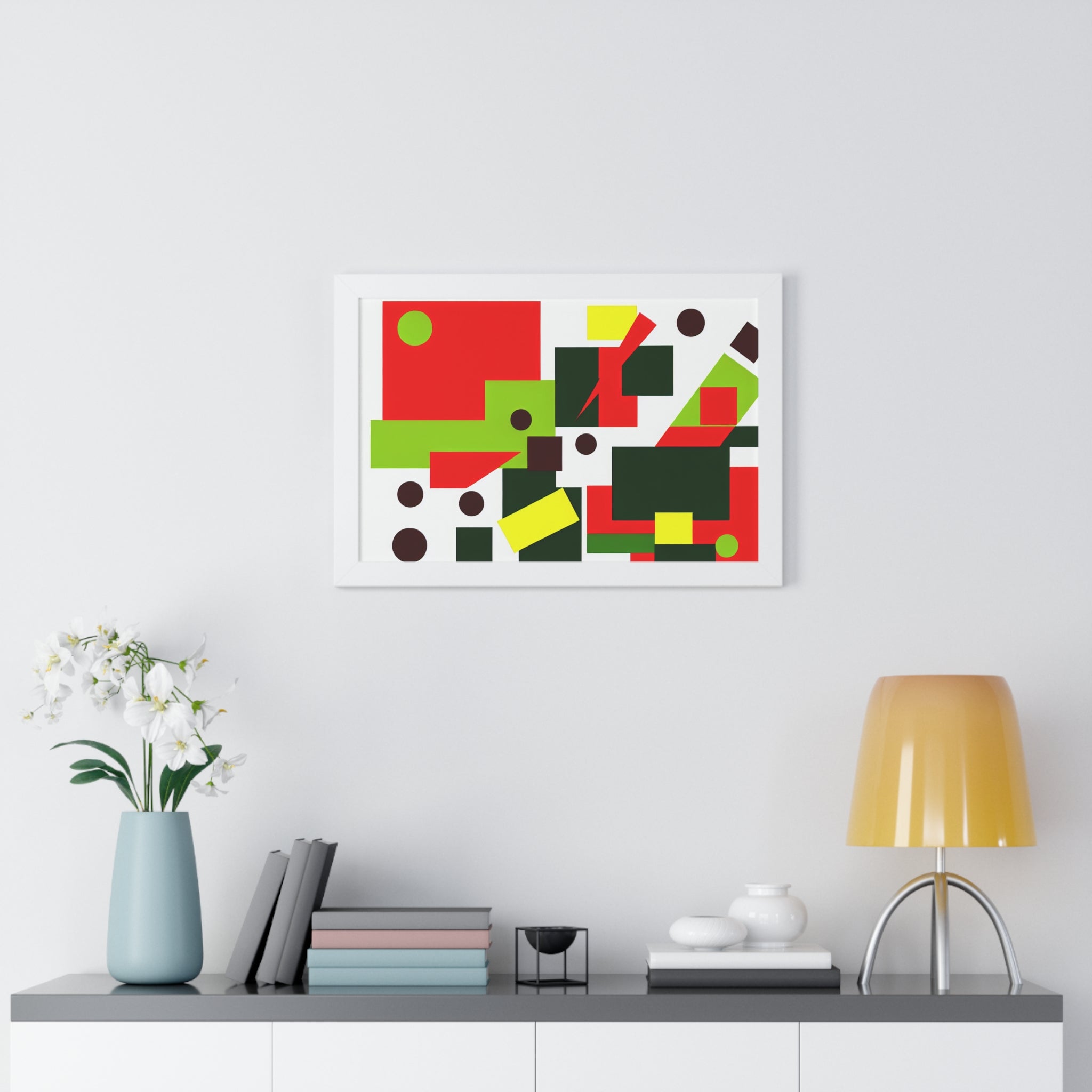 Chromatic Chaos and Order | Framed Print