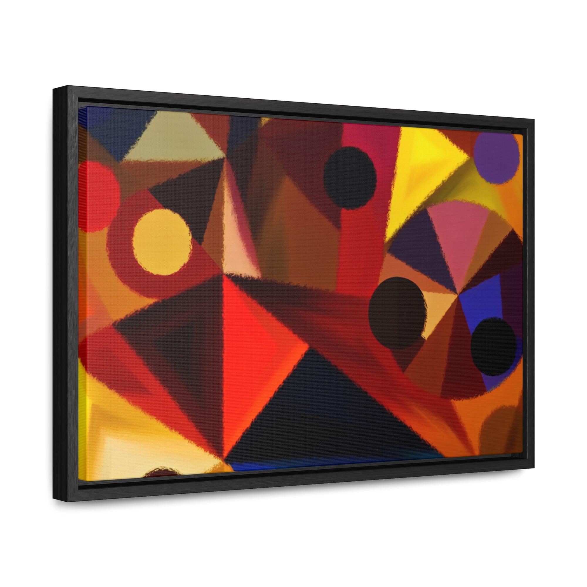 Kaleidoscope of Structure | Framed Canvas