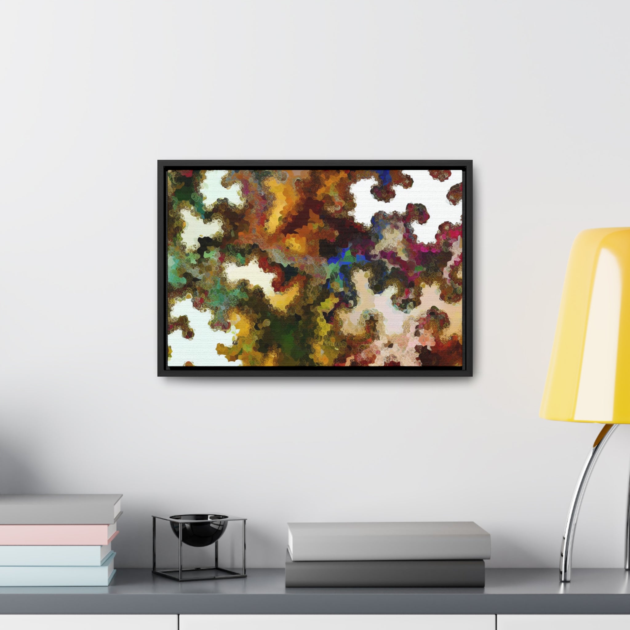 Petals in Motion | Framed Canvas