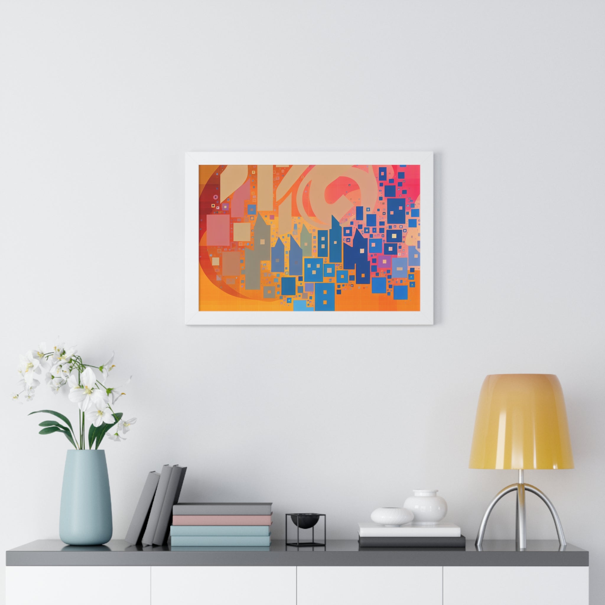 Metropolis in Motion | Framed Print