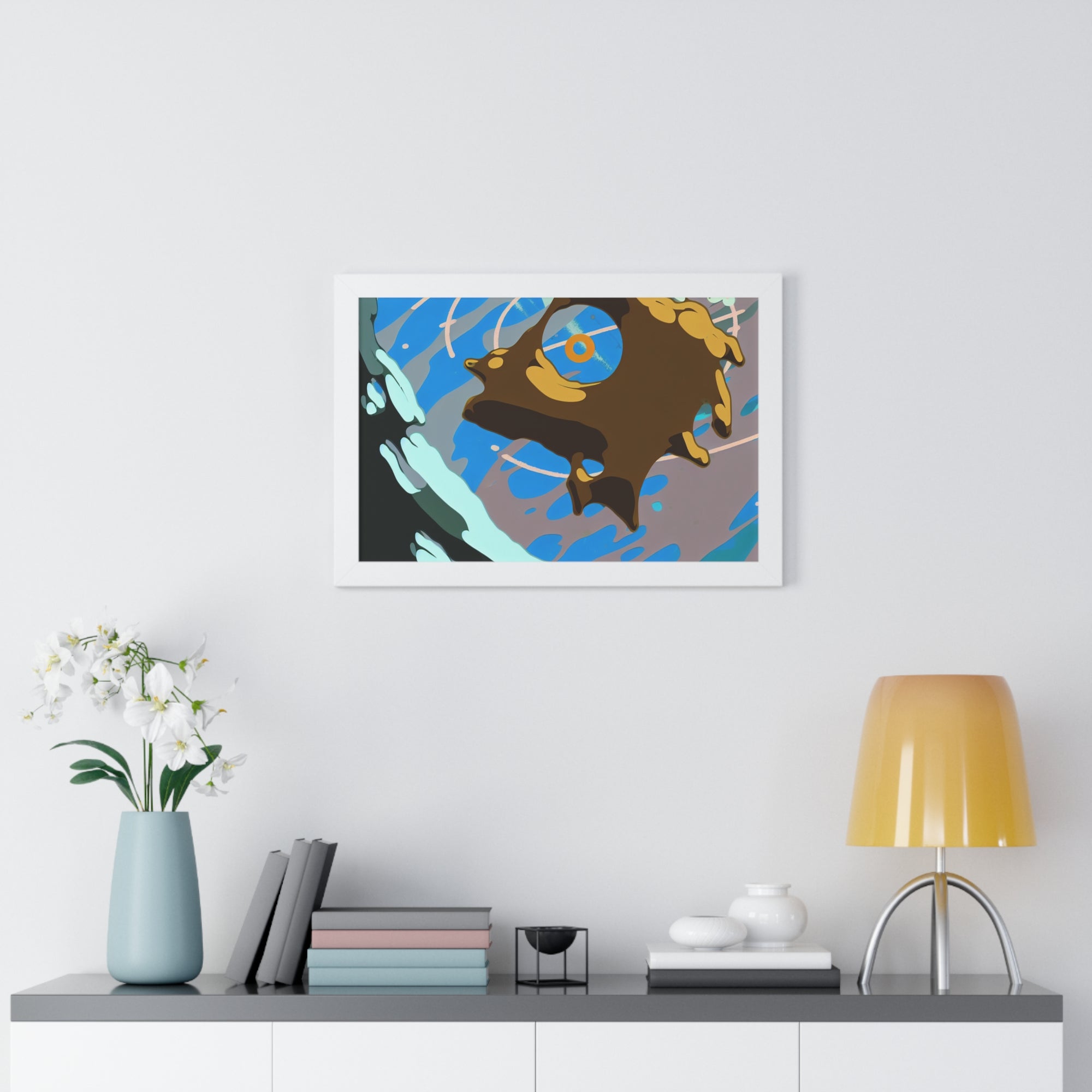 Ethereal Whirlwind Dreamscape | Framed Print