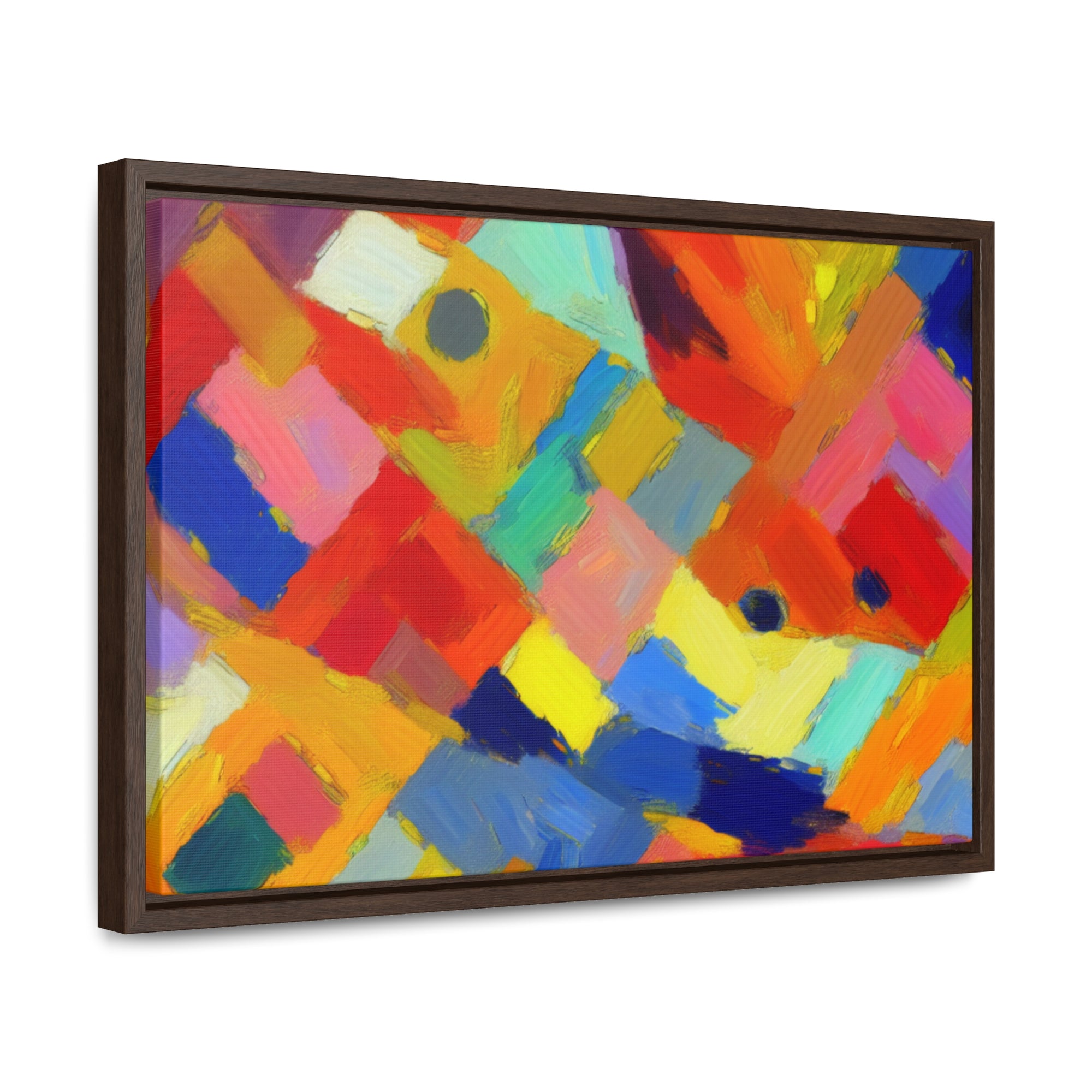 Dynamic Harmony in Color | Framed Canvas