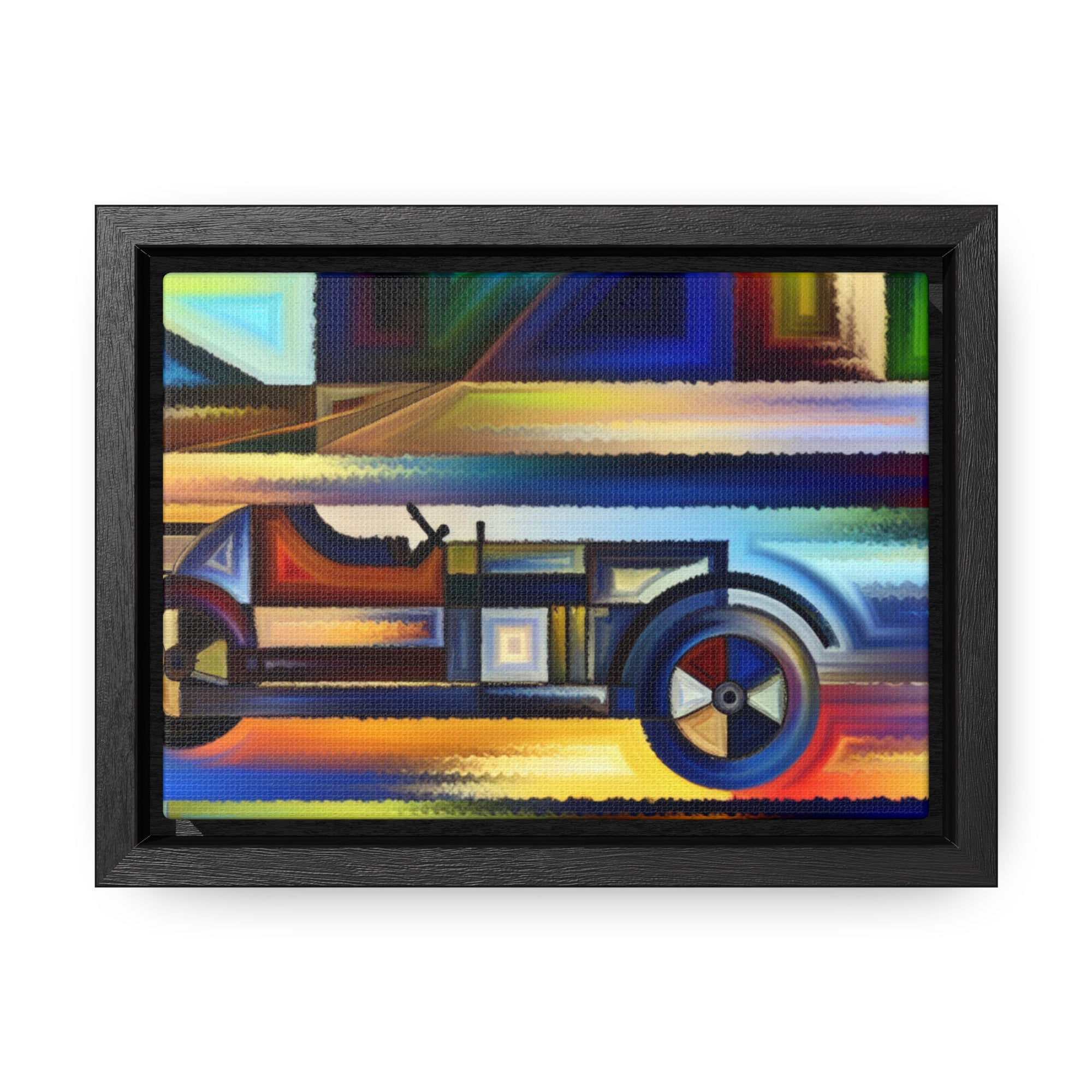 Velocity and Vibration | Framed Canvas