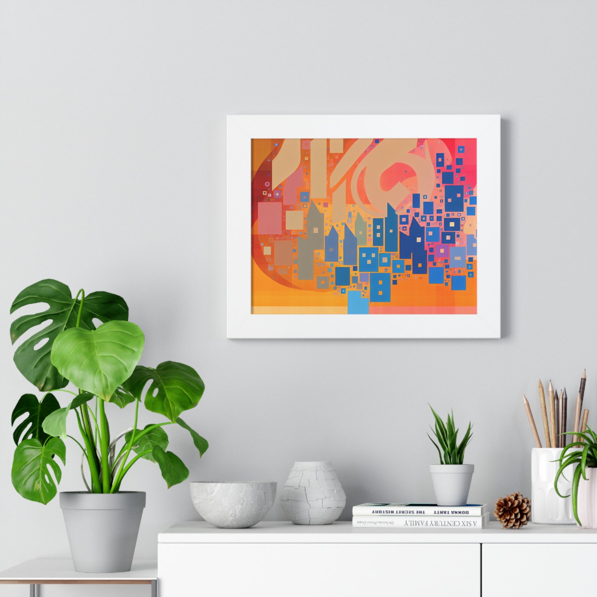 Metropolis in Motion | Framed Print