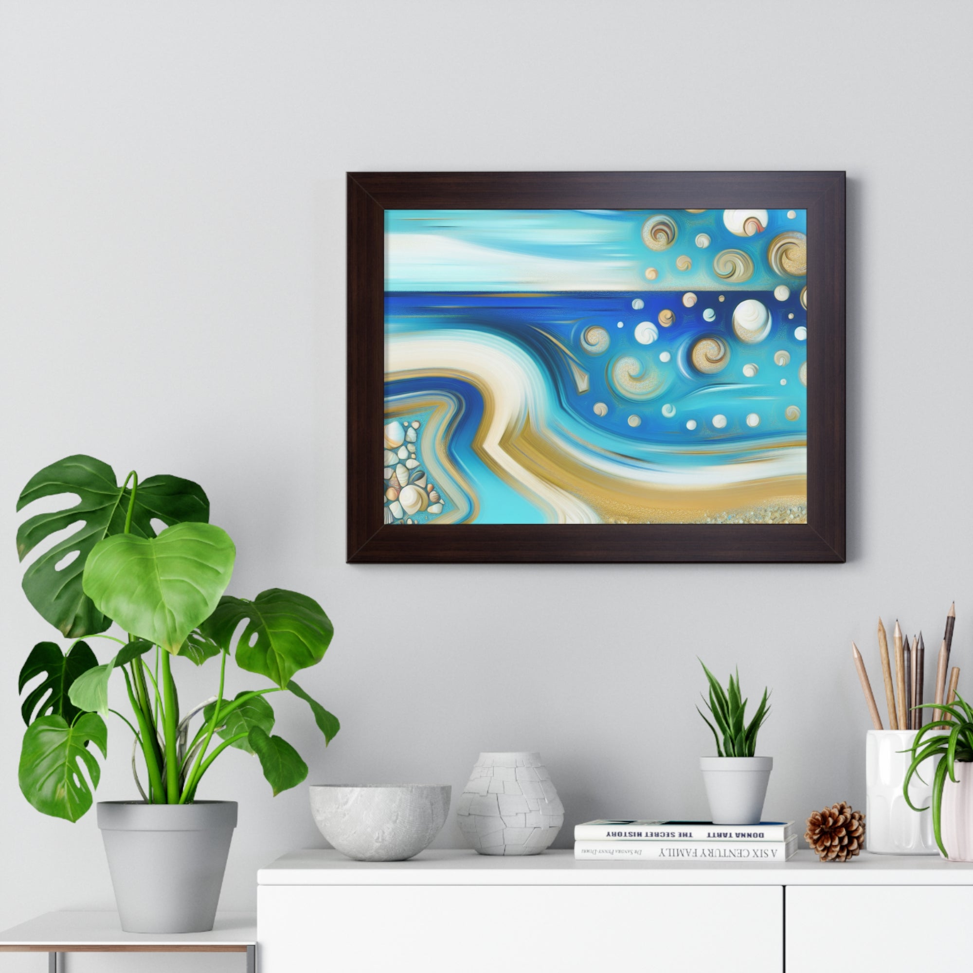 Ebb and Flow | Framed Print