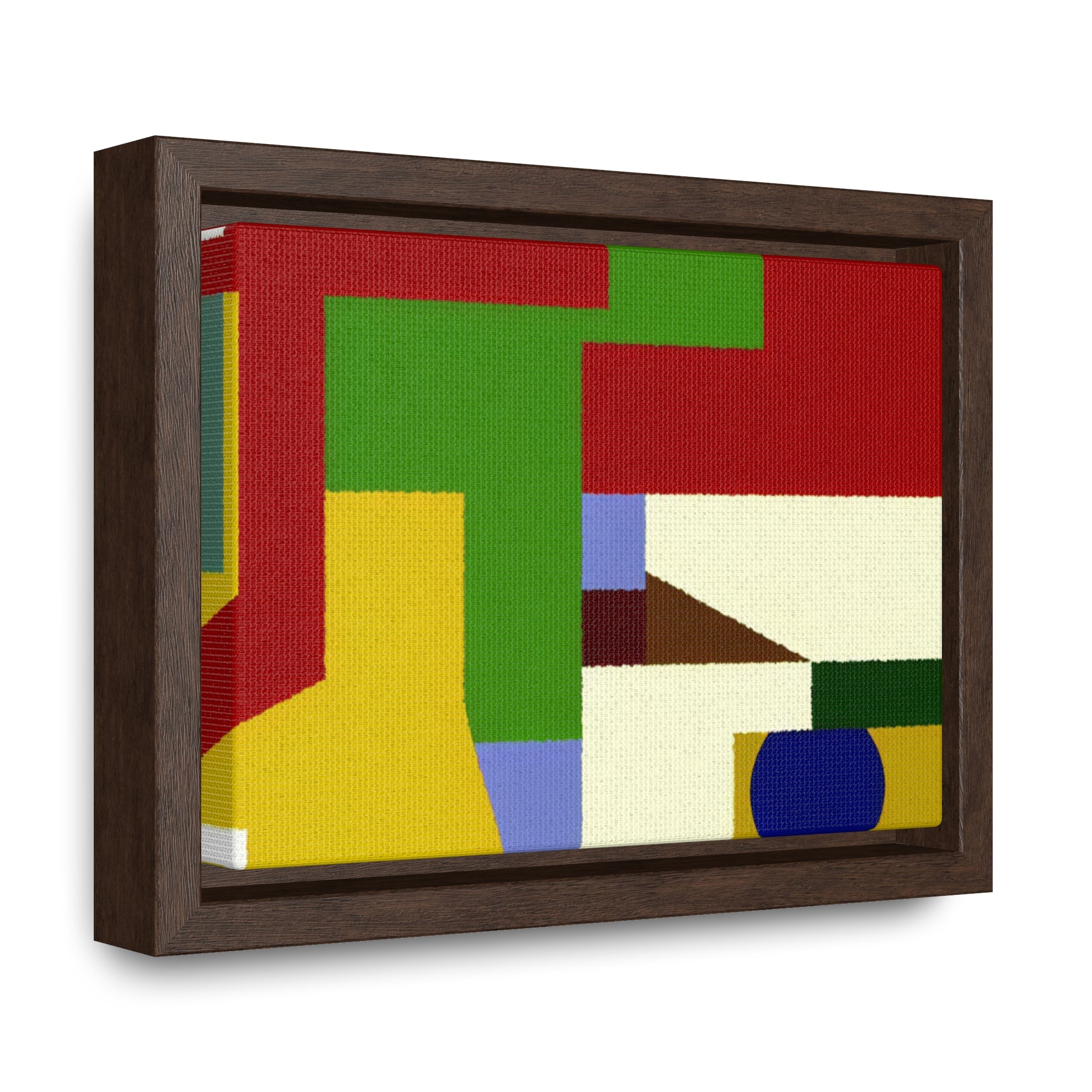 Geometric Harmony Unleashed | Framed Canvas