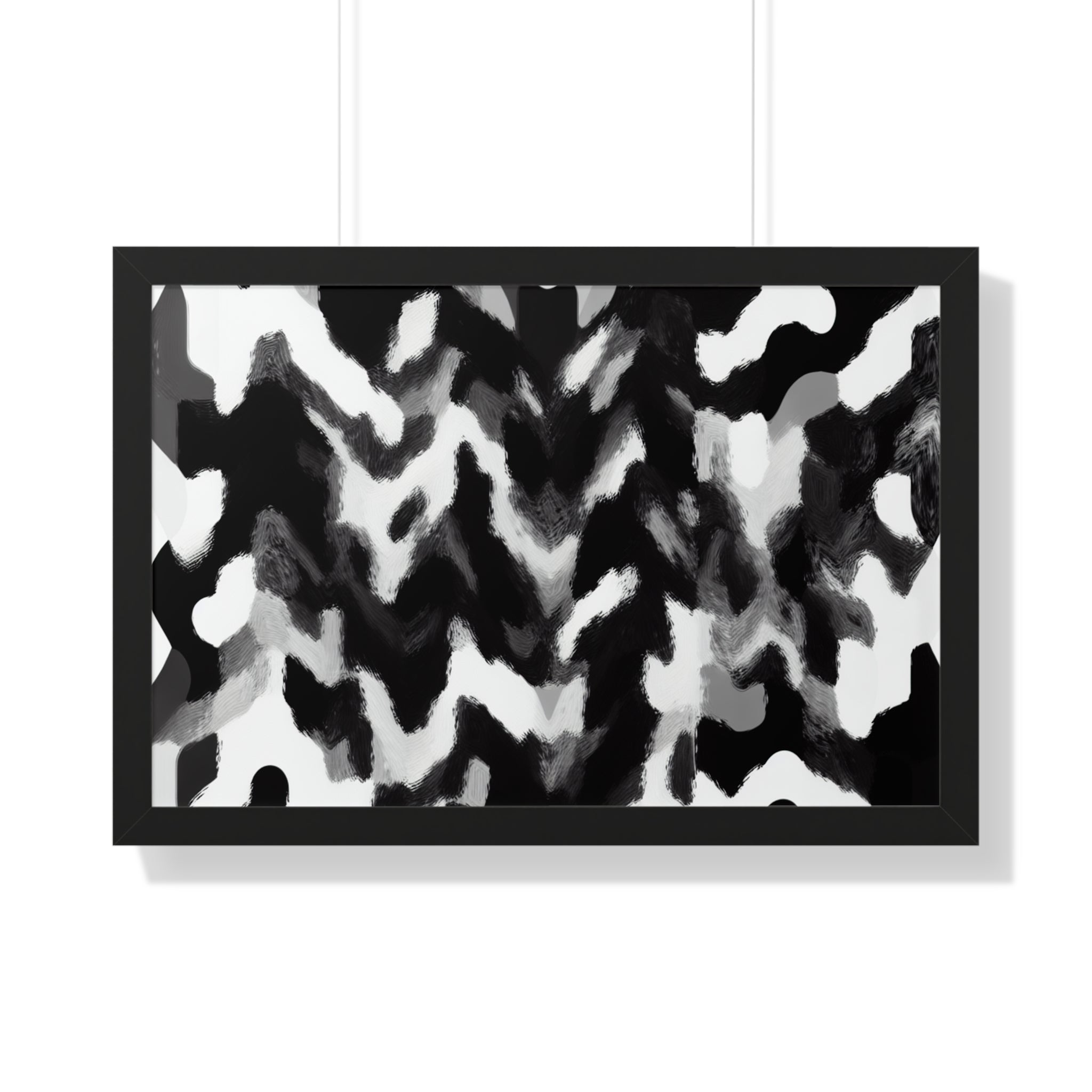 Rhythmic Duality | Framed Print