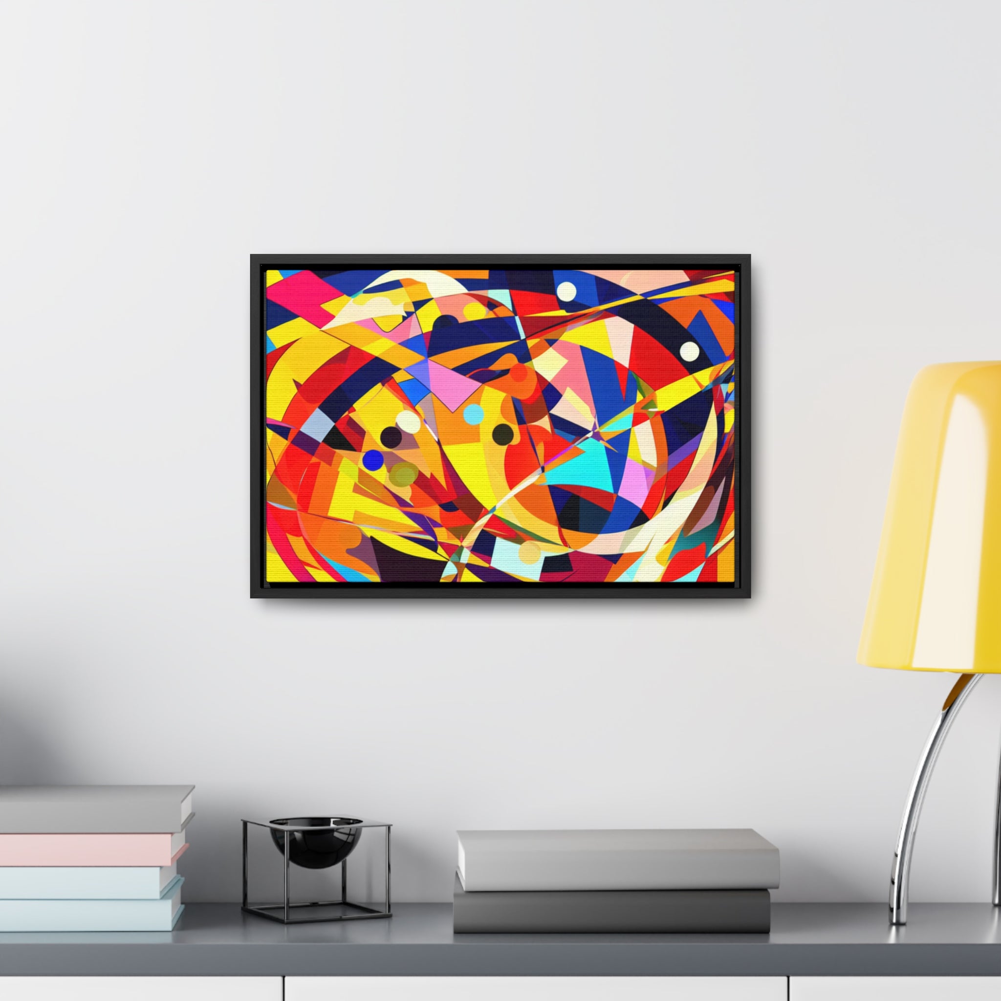 Kaleidoscope of Élan | Framed Canvas