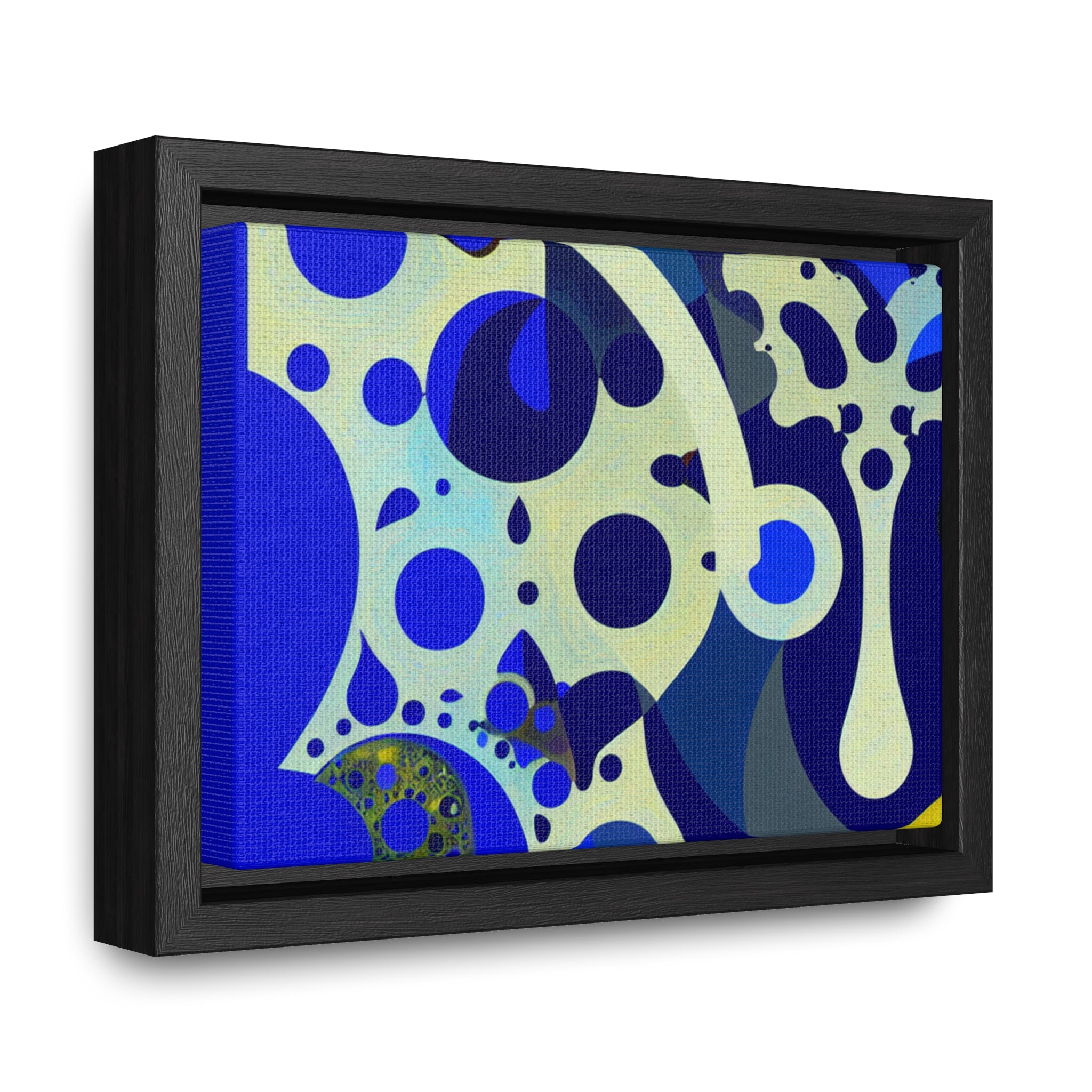 Fluid Dreams and Shadows | Framed Canvas