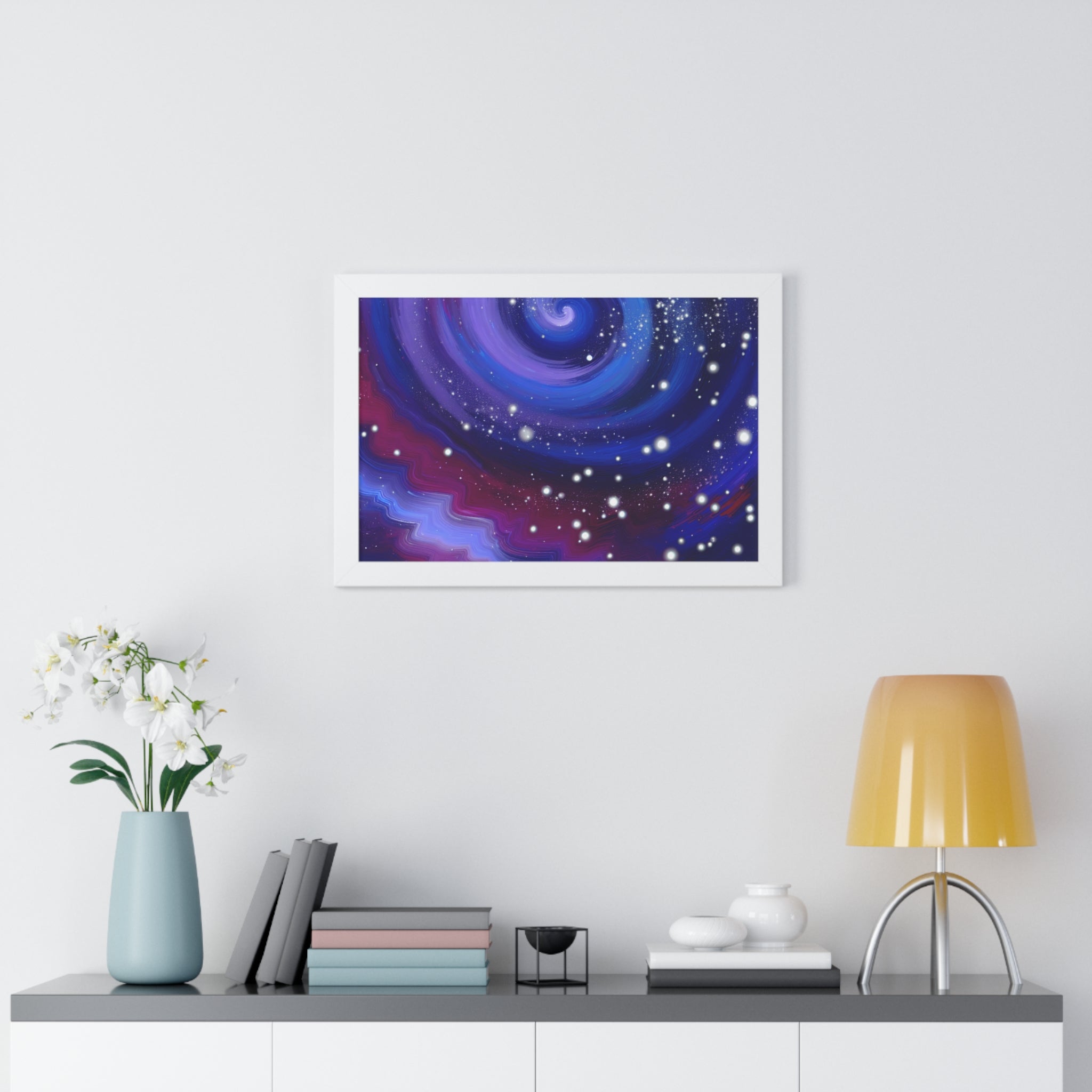 Celestial Whirlwind Dreams | Framed Print