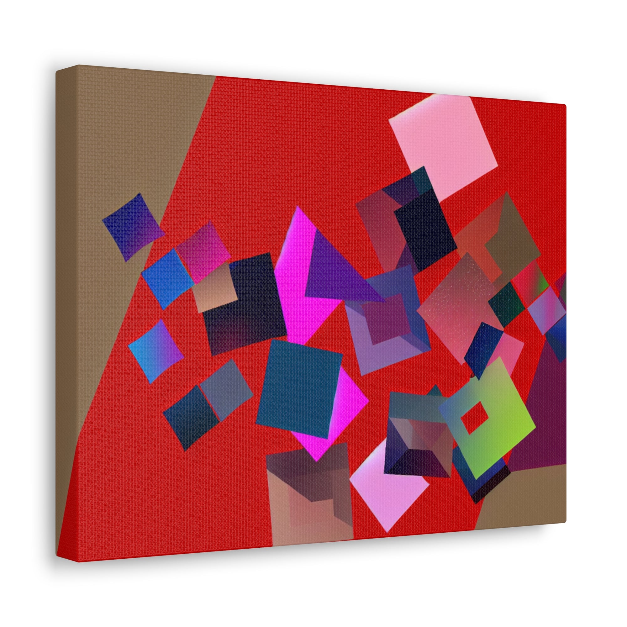 Vibrant Square Serenade | Canvas