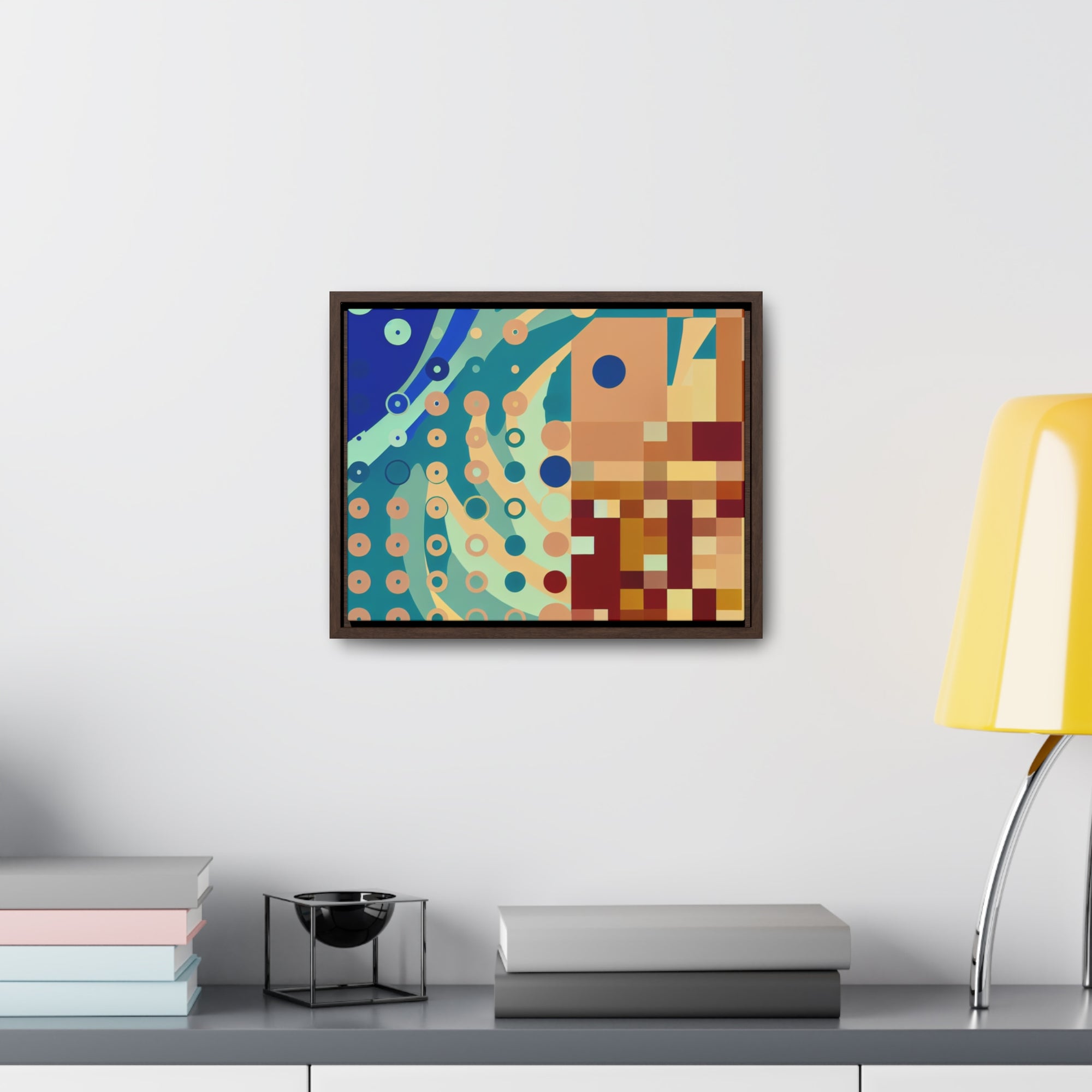 Whirlwind of Colors | Framed Canvas